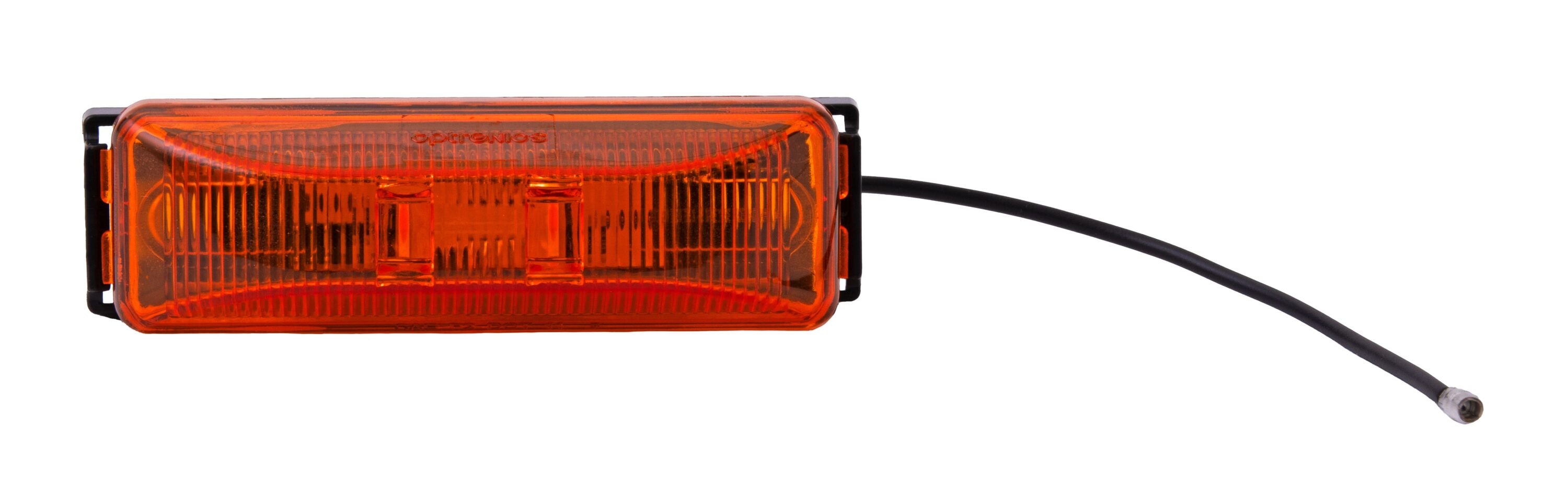 Carry-On Trailer CO-MCL61AK LED Amber Thinline Sealed Marker/Clearance Light