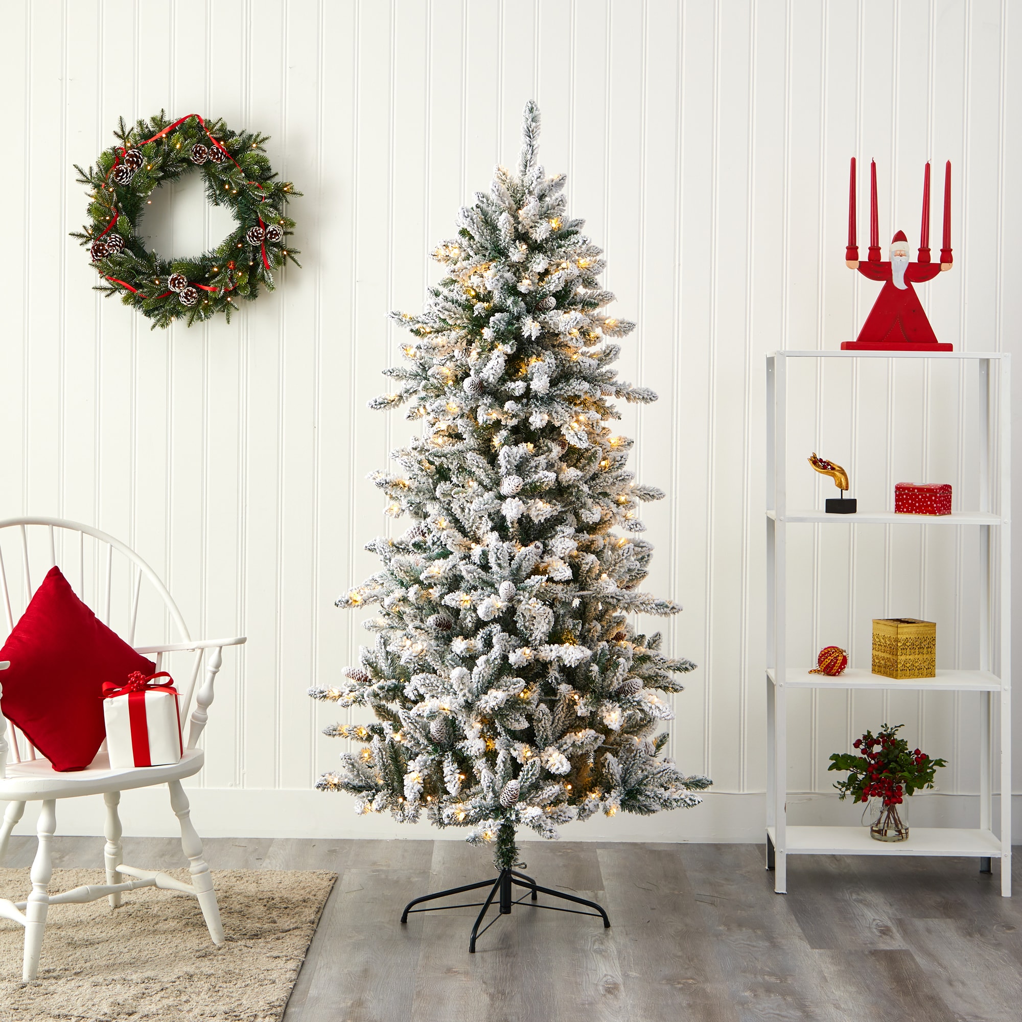 Nearly Natural T1611 Artificial-Christmas-Trees - View #6