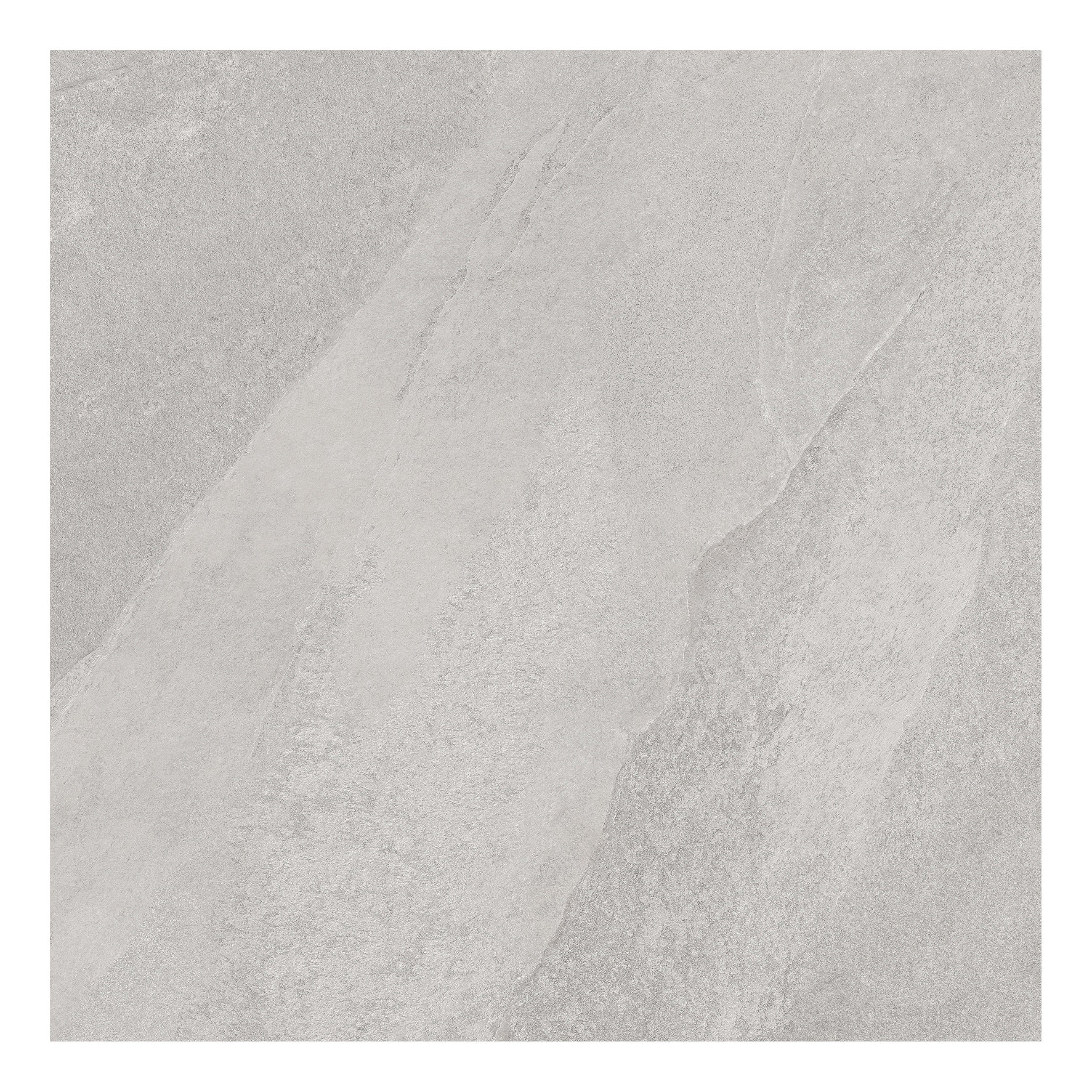 Giorbello G8512 Hurricane Gray 24-in x 24-in Glazed Porcelain Stone Look Floor and Wall Tile (12-sq. ft/ Carton)
