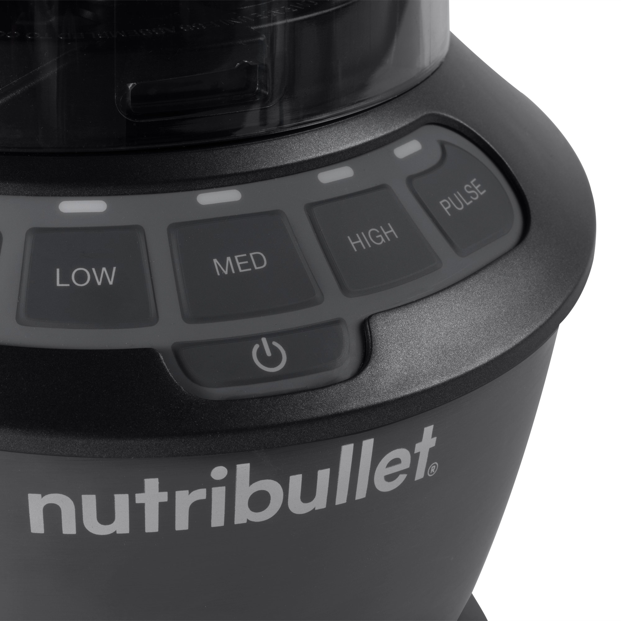 NutriBullet Blender 1200 Watts, 1200W, Dark Gray and NutriBullet 32 oz Cup  with To-Go Lid, Clear/Black