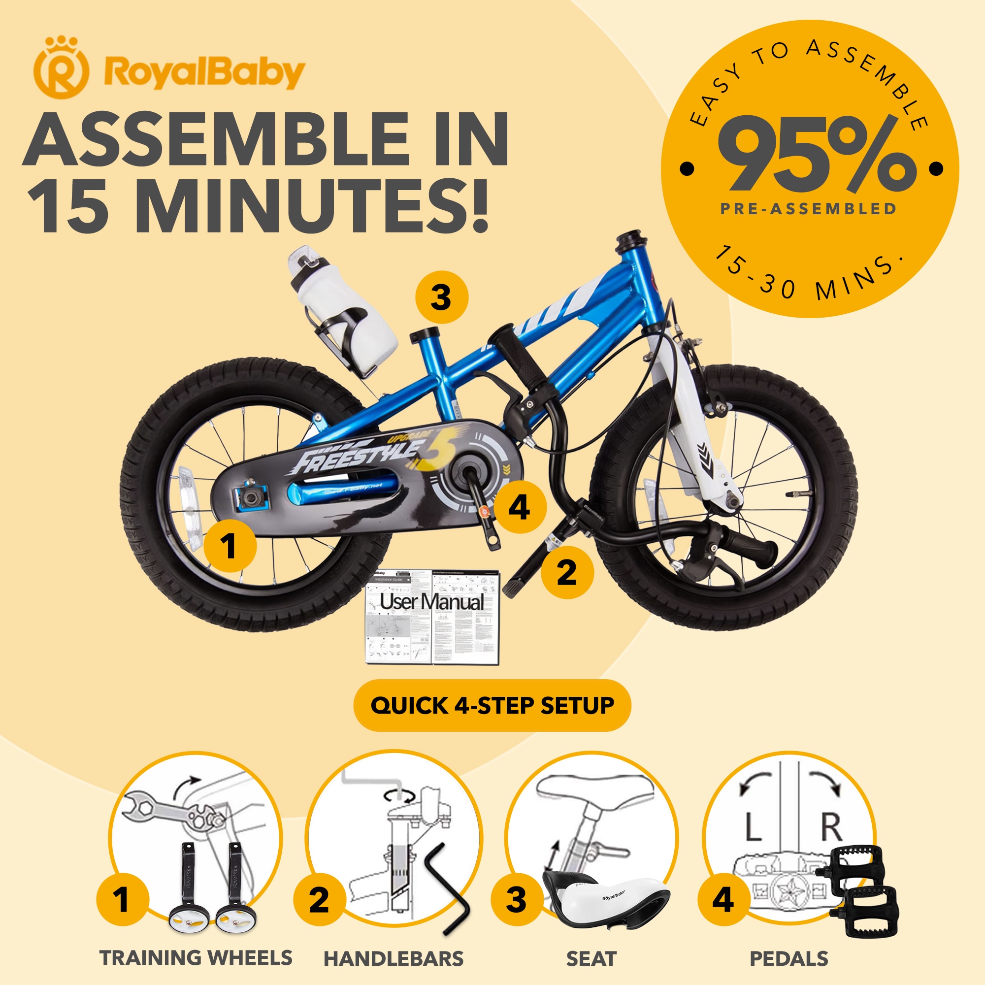Royal Baby 388129 bikes - View #5