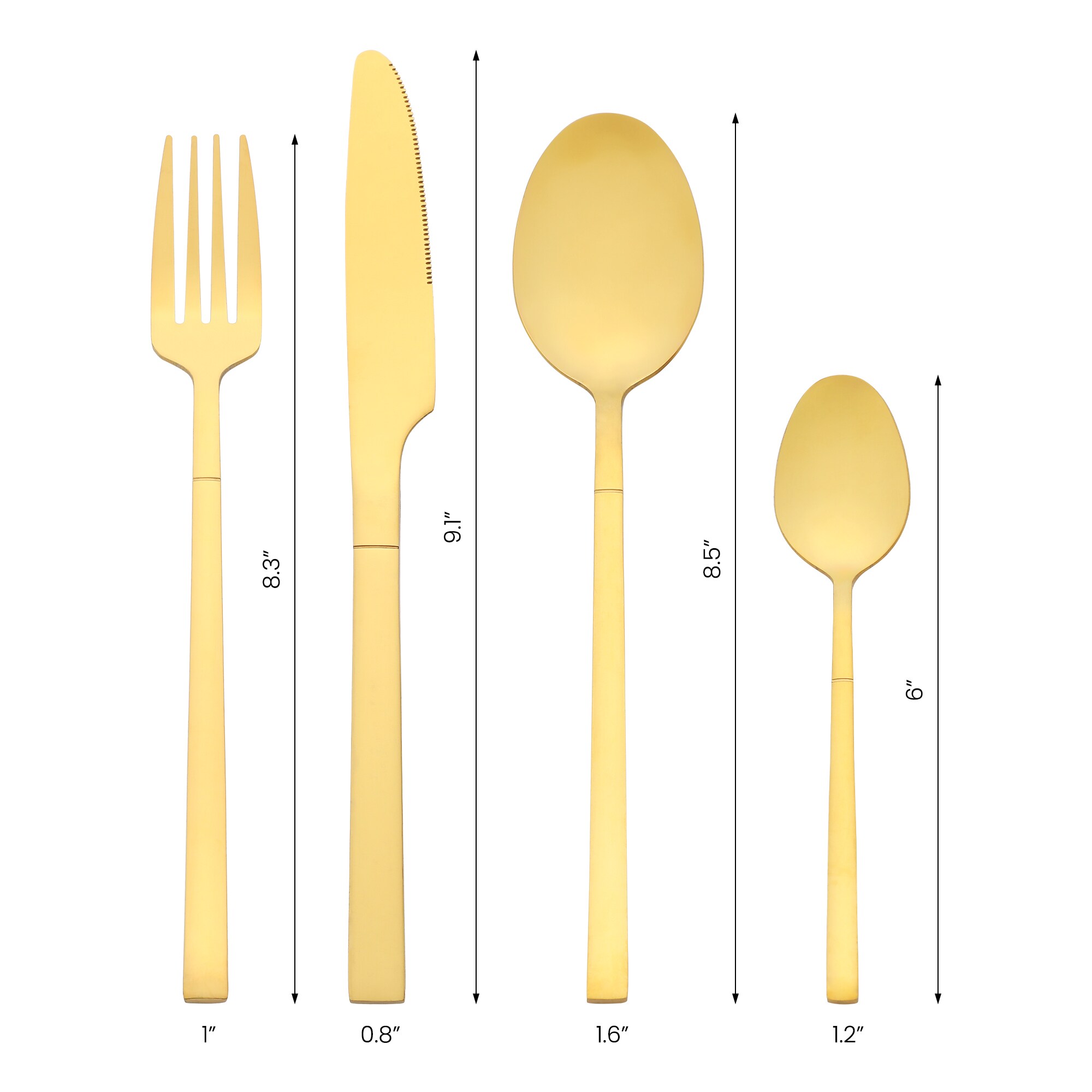 Unique Bargains S25121901UX6729 flatware - View #2