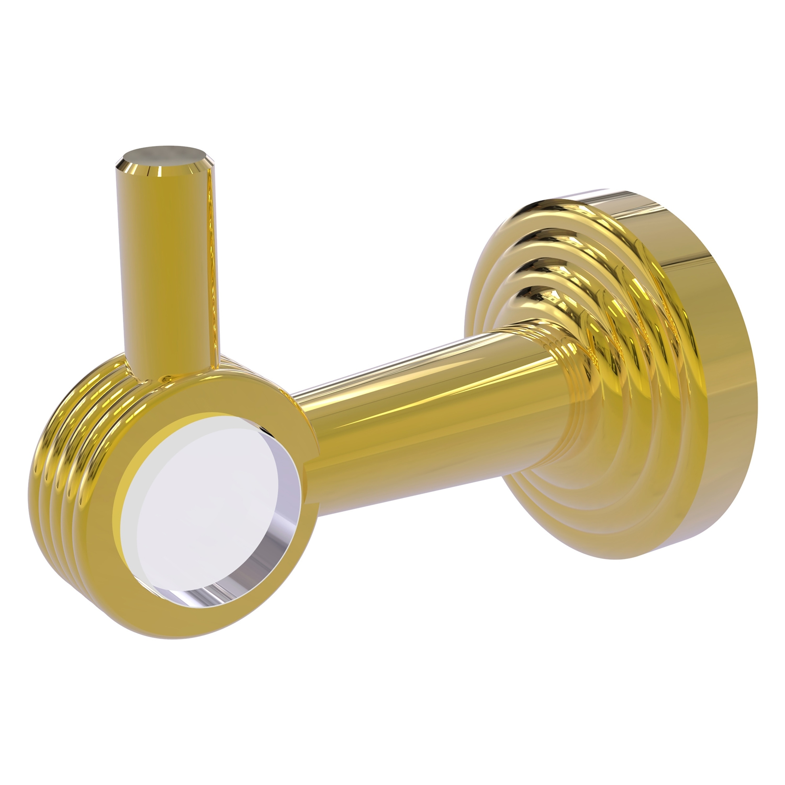 Allied Brass PB-20G-PB Pacific Beach Polished Brass Single -Hook Wall mount Towel Hook