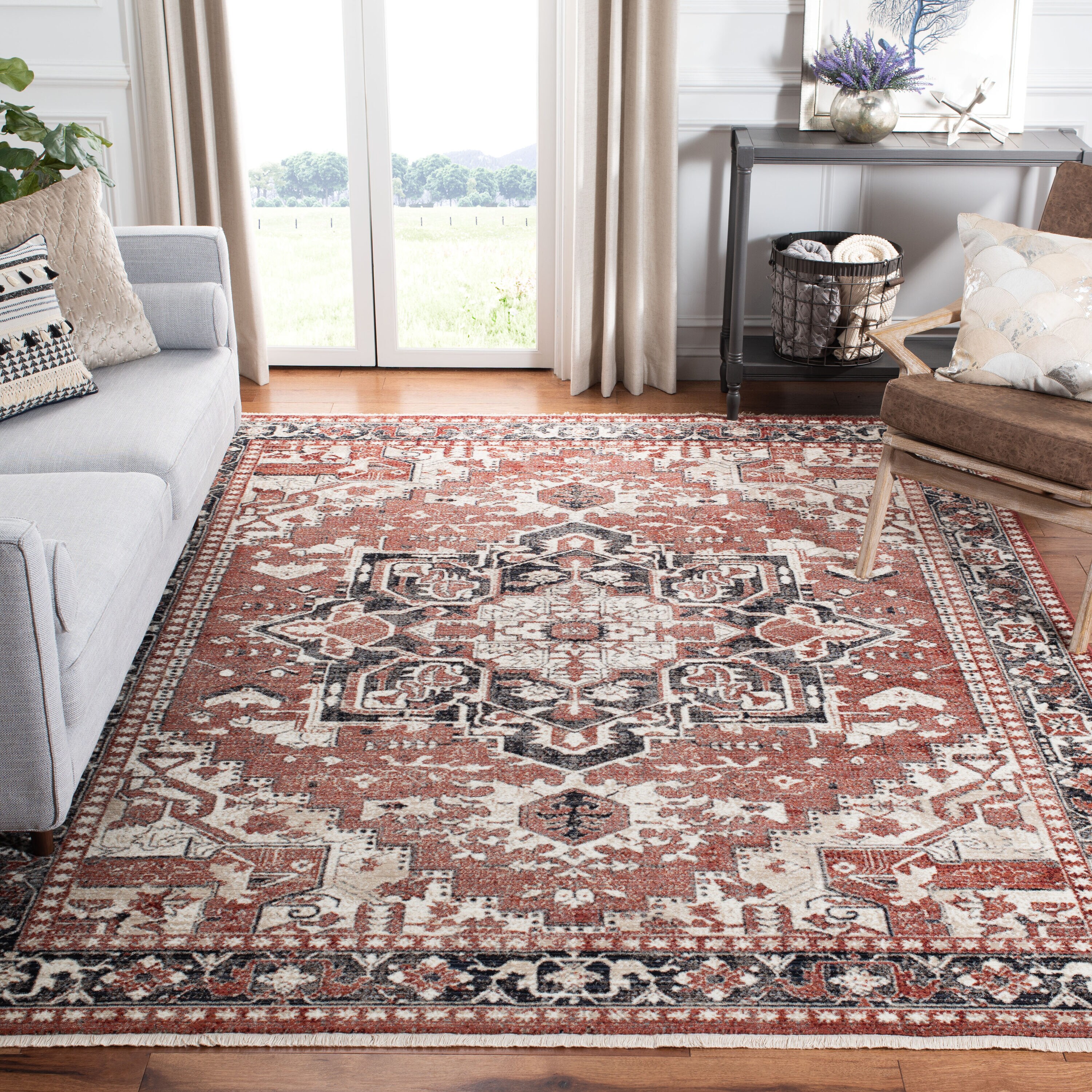 Safavieh HRT395P-8 rugs - View #2
