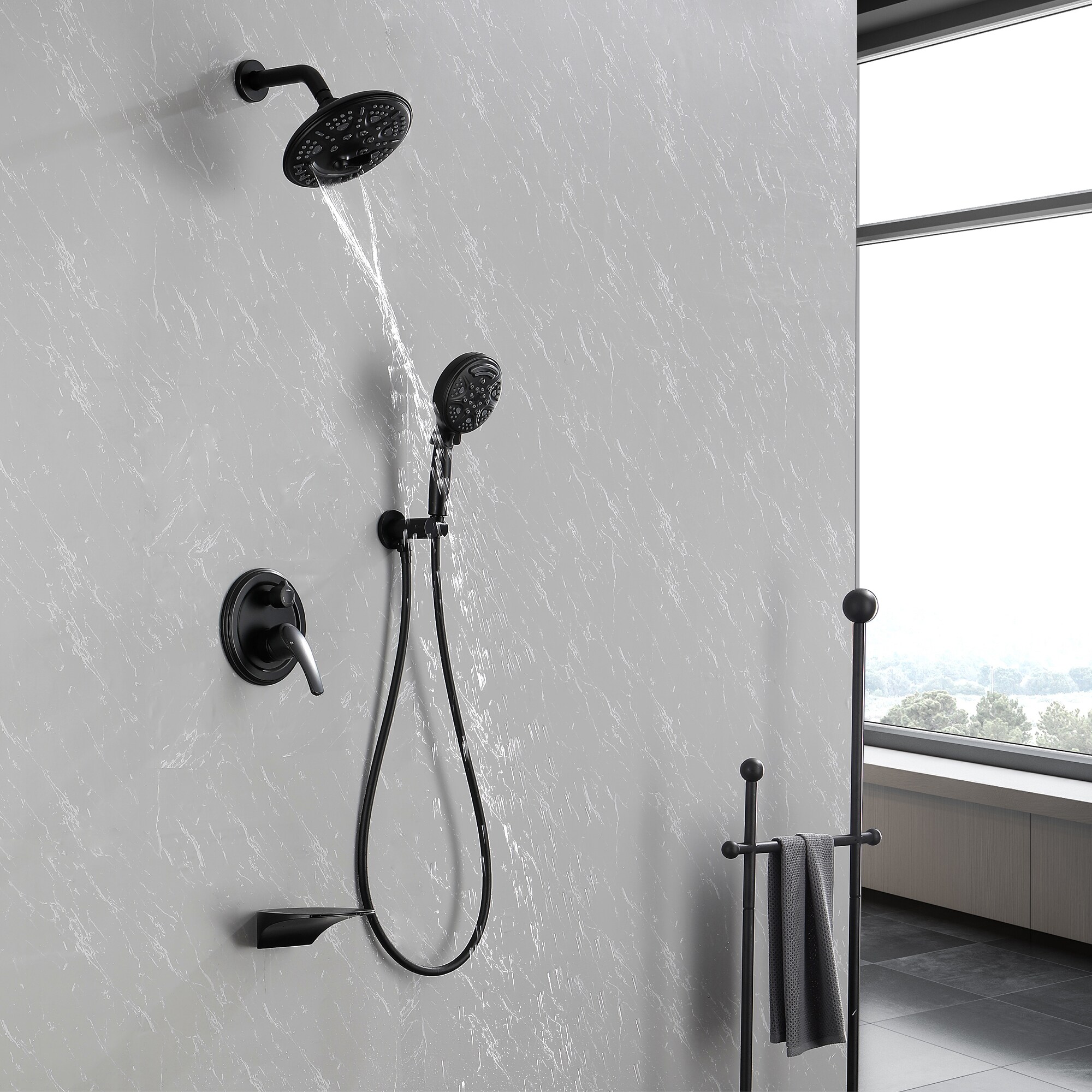 Dimakai DKBR5025A008675 Showerhead-Bar-Panels - View #2