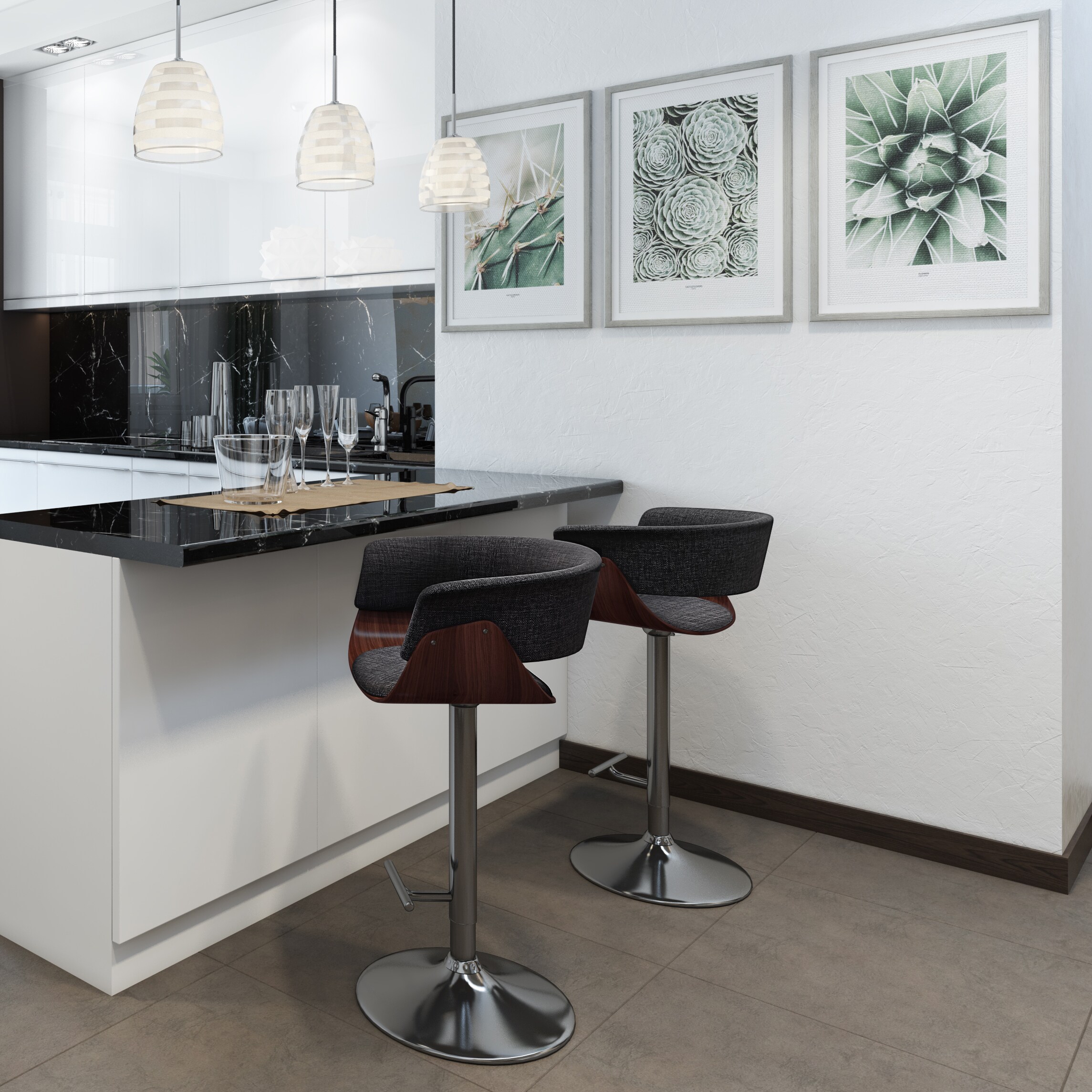 Simpli Home AXCSHEBSW-G stools - View #6