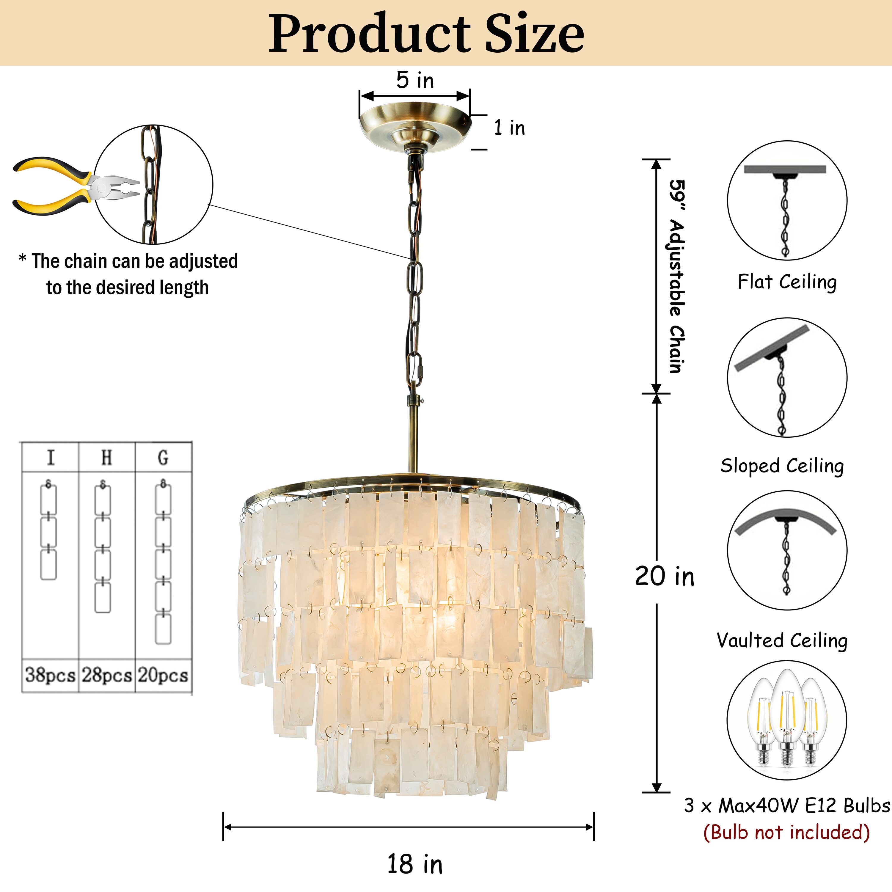 AloaDecor Lighting L70370319BR90 b090015 - View #3