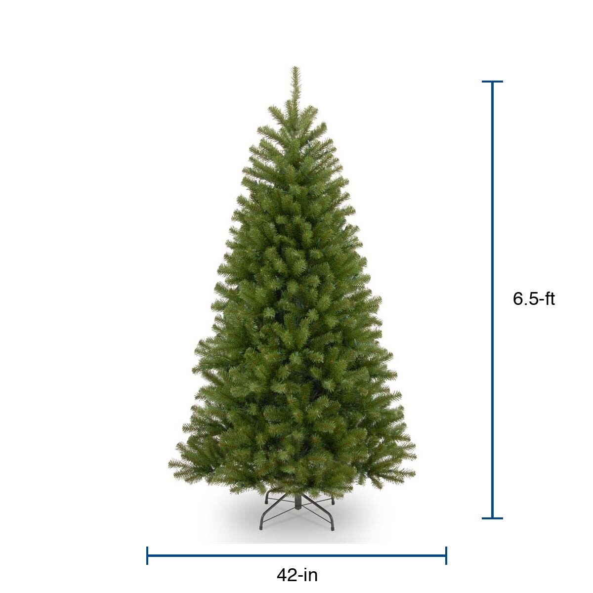 National Tree Company 6.5-ft North Valley Spruce North Valley Spruce ...