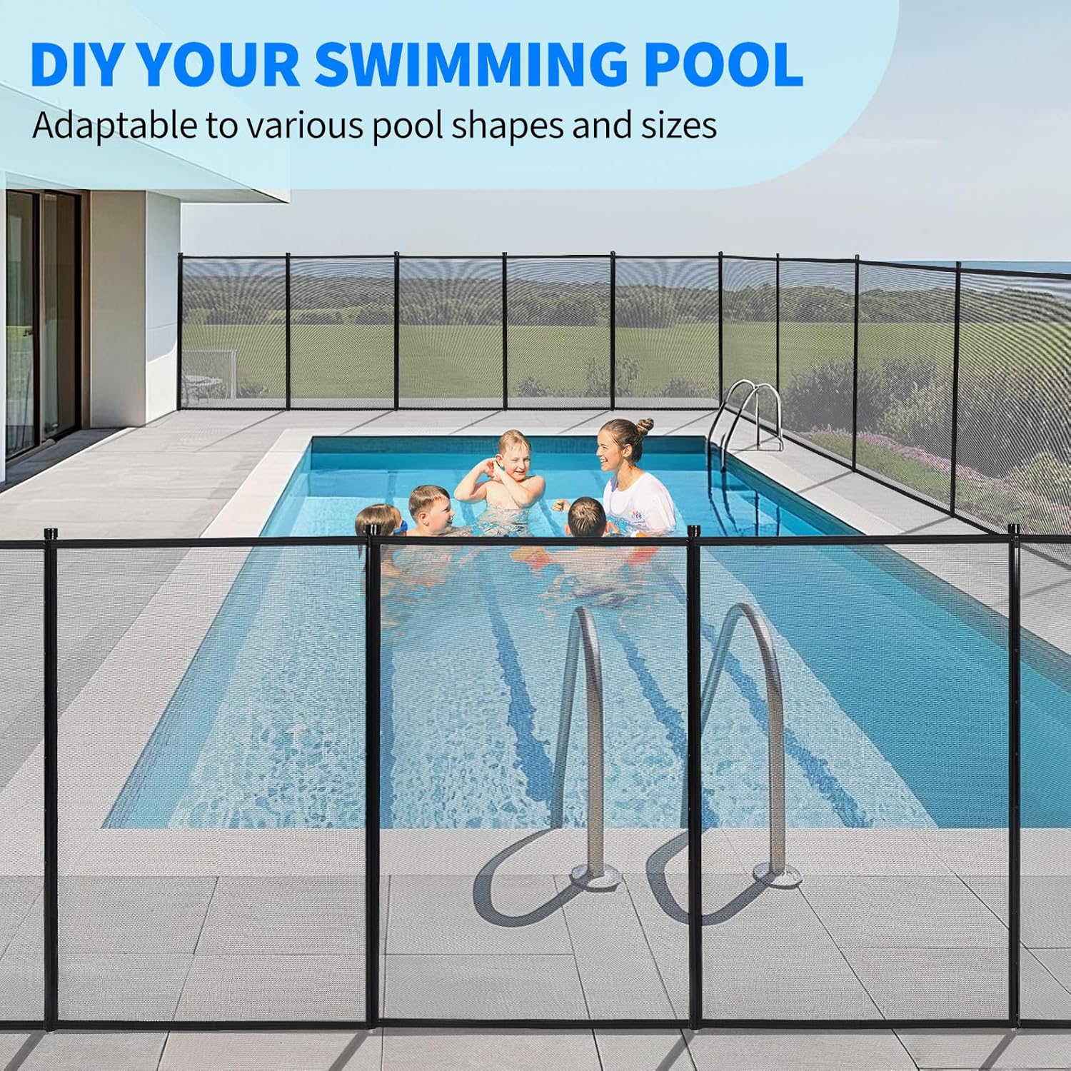 GAOMON LSPPJOK-I19SRNXJFC Pool-Safety-Barrier-Gates - View #9