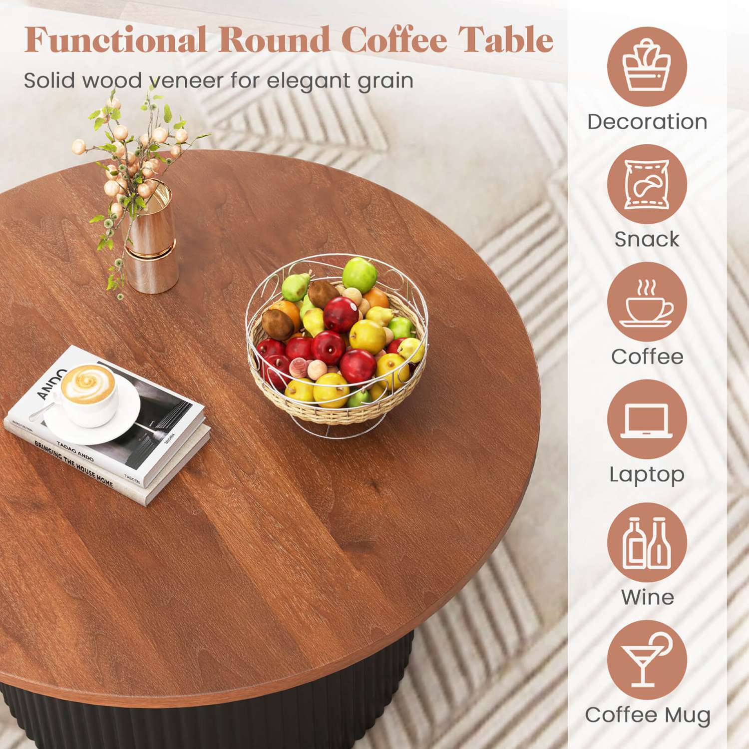 Costway CSHY003894 Coffee-Tables - View #8