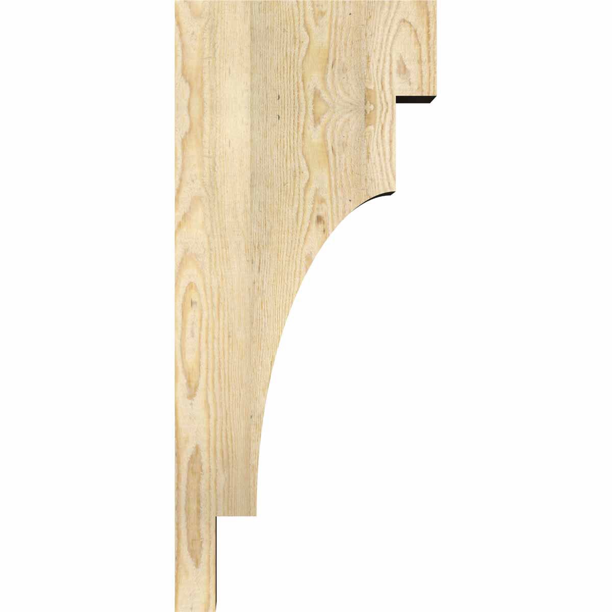 Ekena Millwork COR04X12X28MED00RDF corbels - View #3
