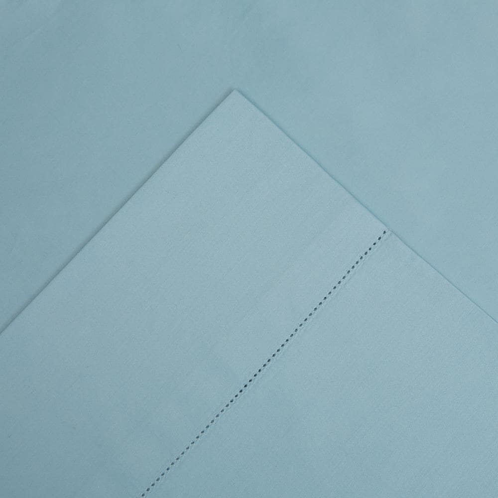 Pointehaven 525TC2PCKPSB 2 -Pack 525 Thread Count 100 Cotton King Size Pillowcases Sterling Blue King Cotton Pillow Case