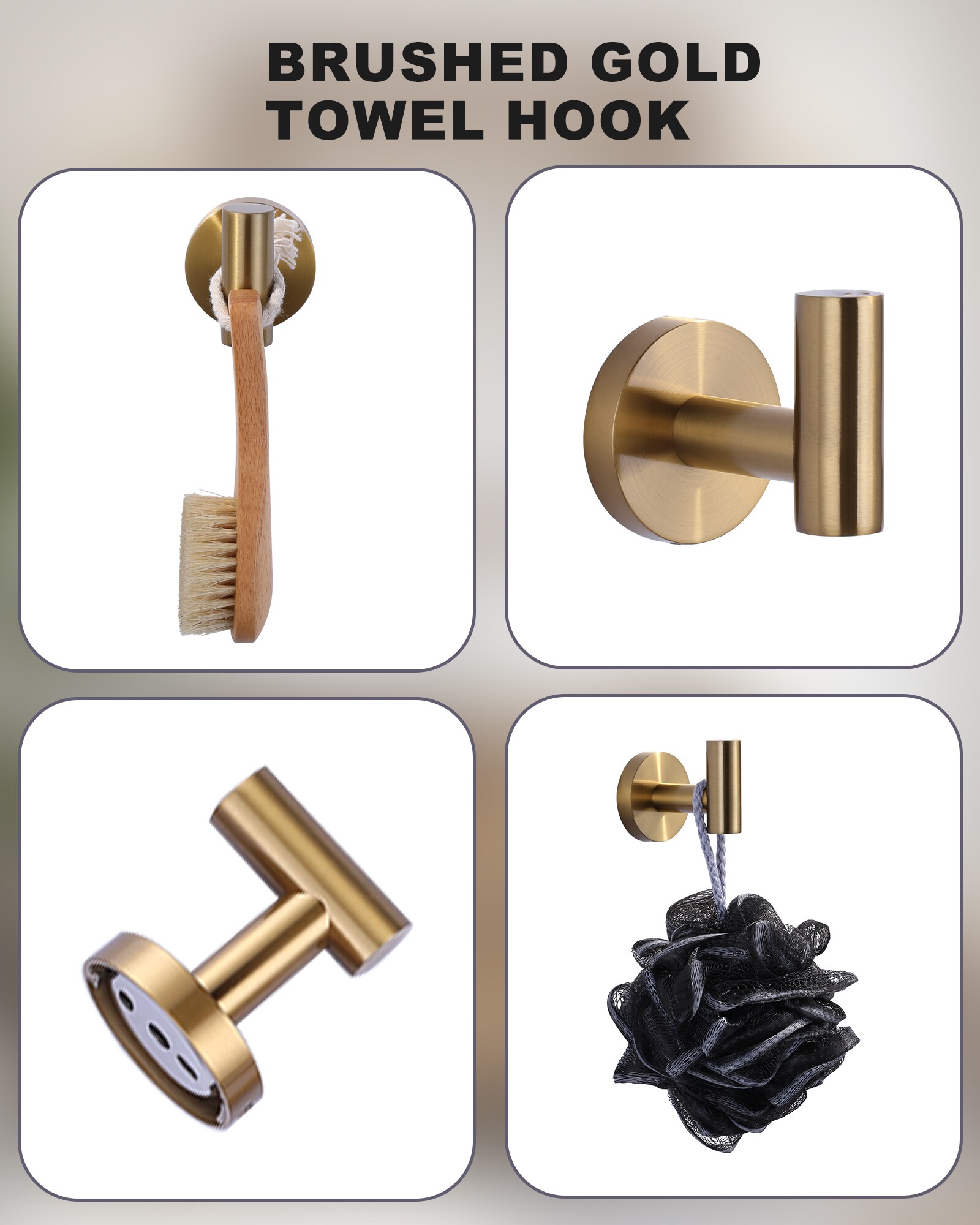 WOWOW 410163G Decorative-Bath-Hardware-Kits - View #5