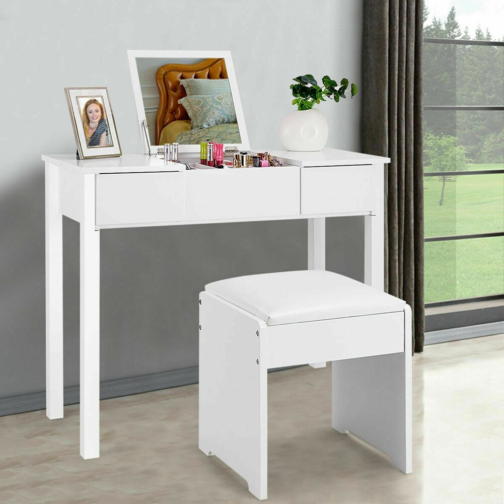 Costway CSHY001311 Bedroom-Vanities - View #7