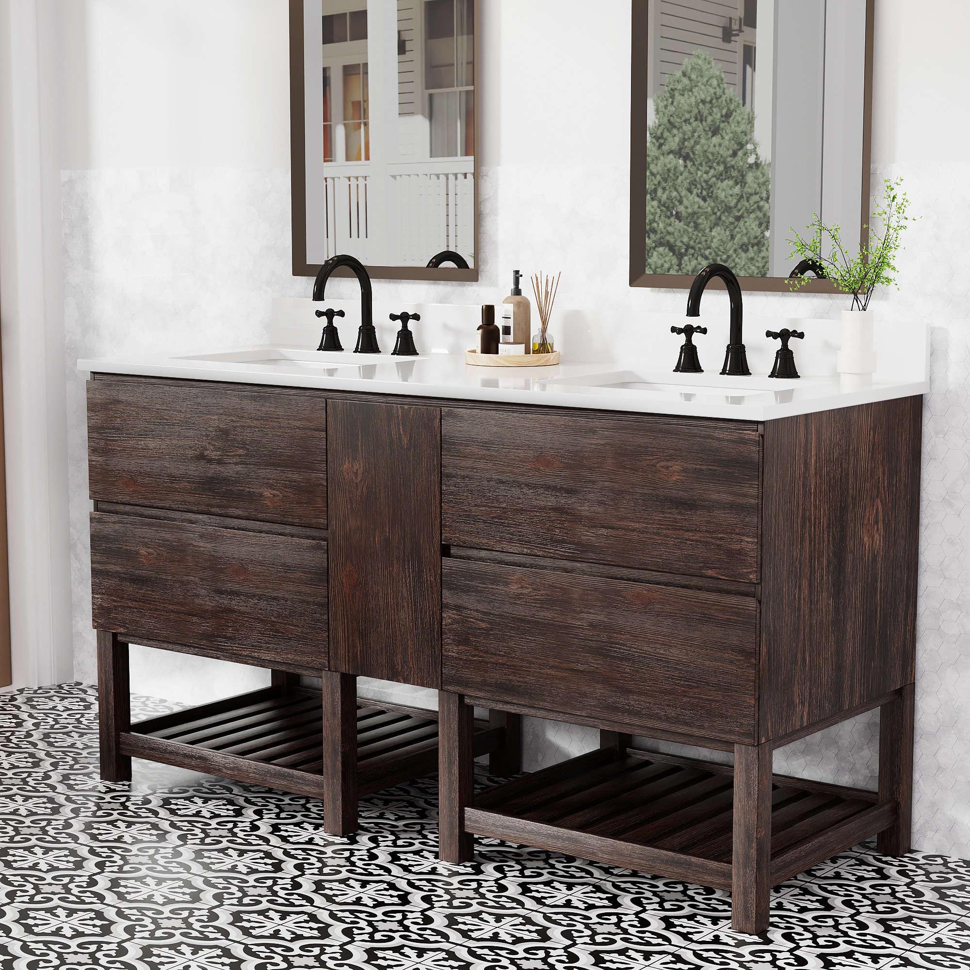 JEAREY 42YSG-WT Bath-Vanity-Combo - View #8