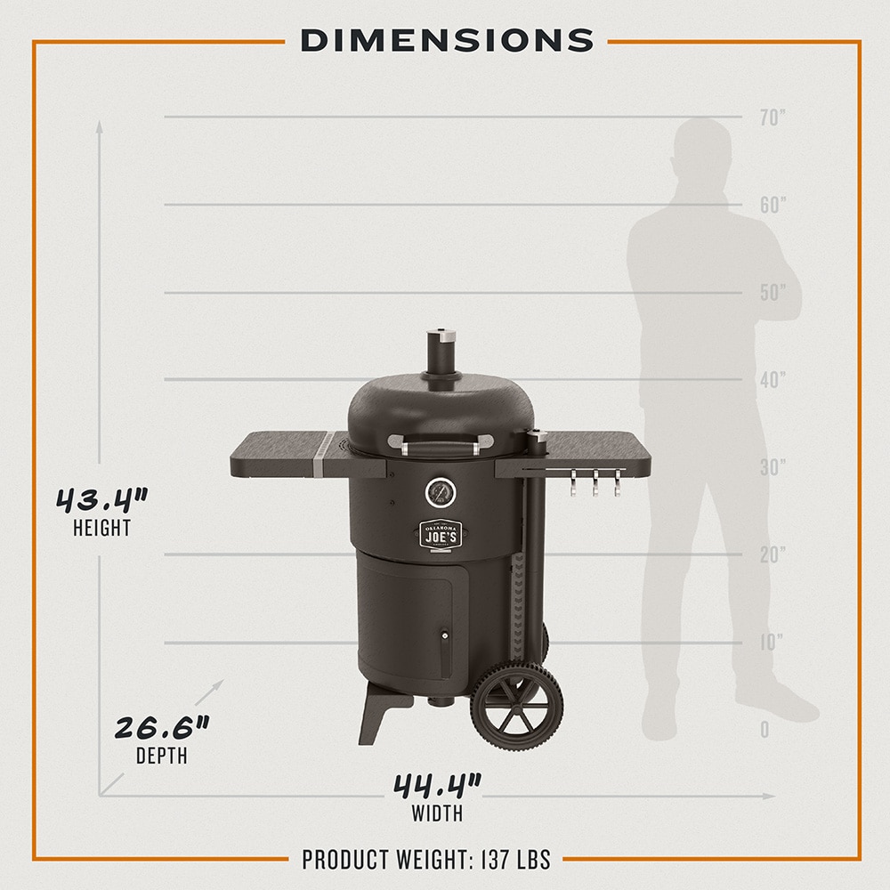 Oklahoma Joe's 25203120 Charcoal-Smokers - View #15