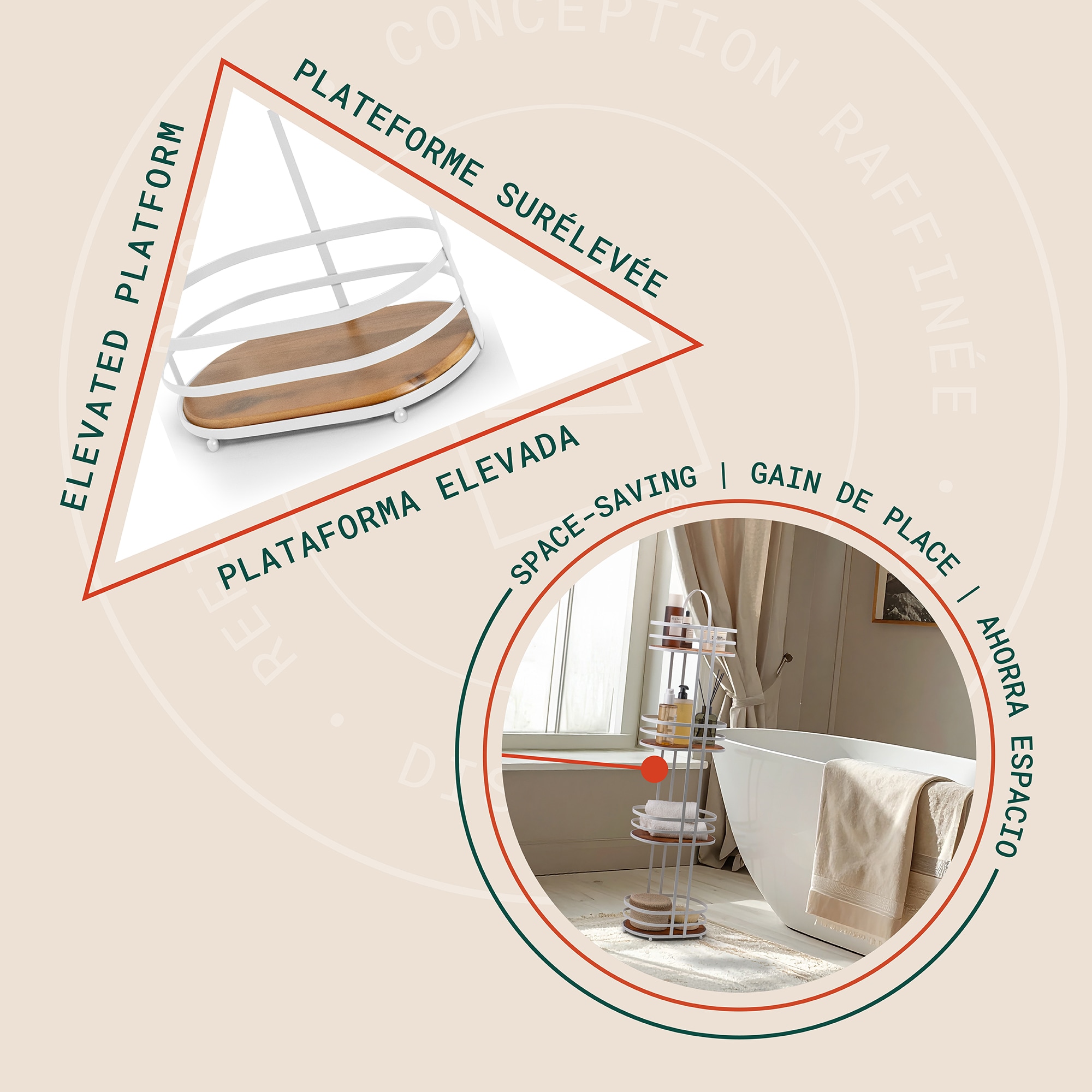 ACENTO FC424MWT Bathroom-Accessories - View #6