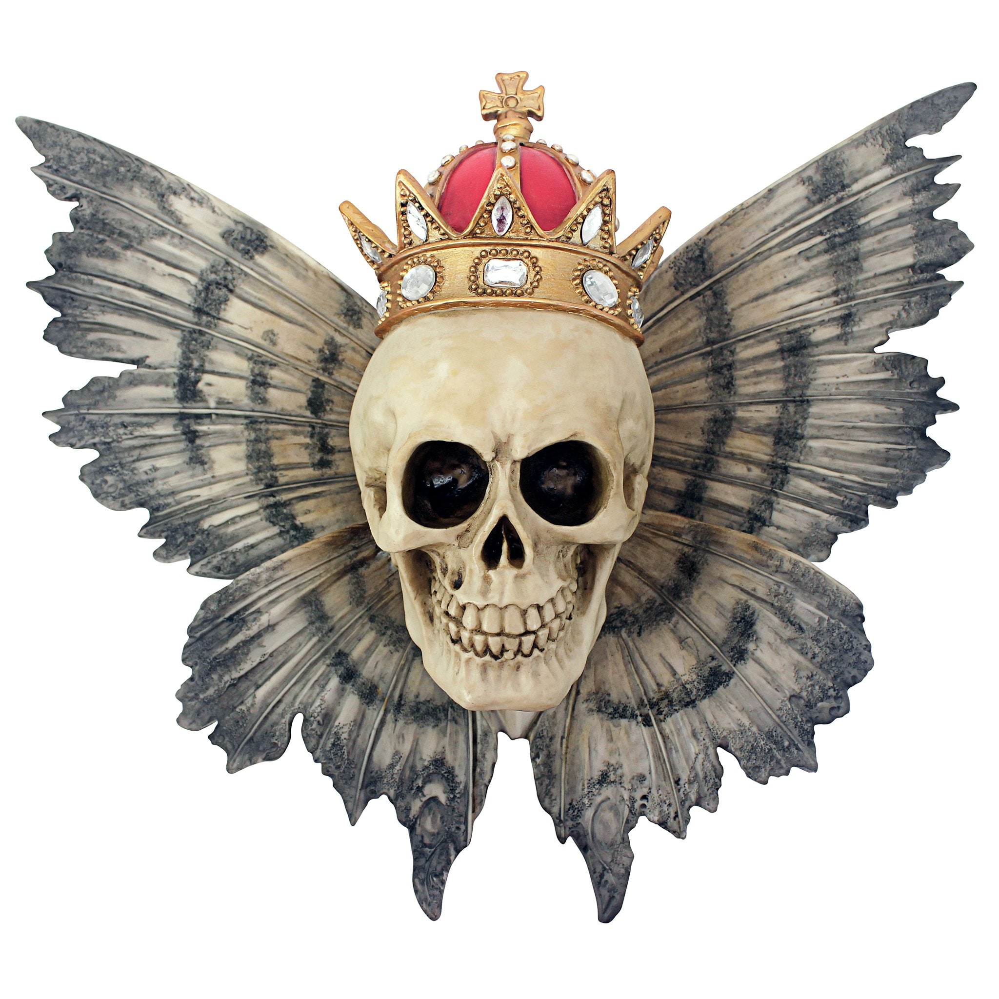 Design Toscano JQ10397 13-in Hanging Skull Wall Art