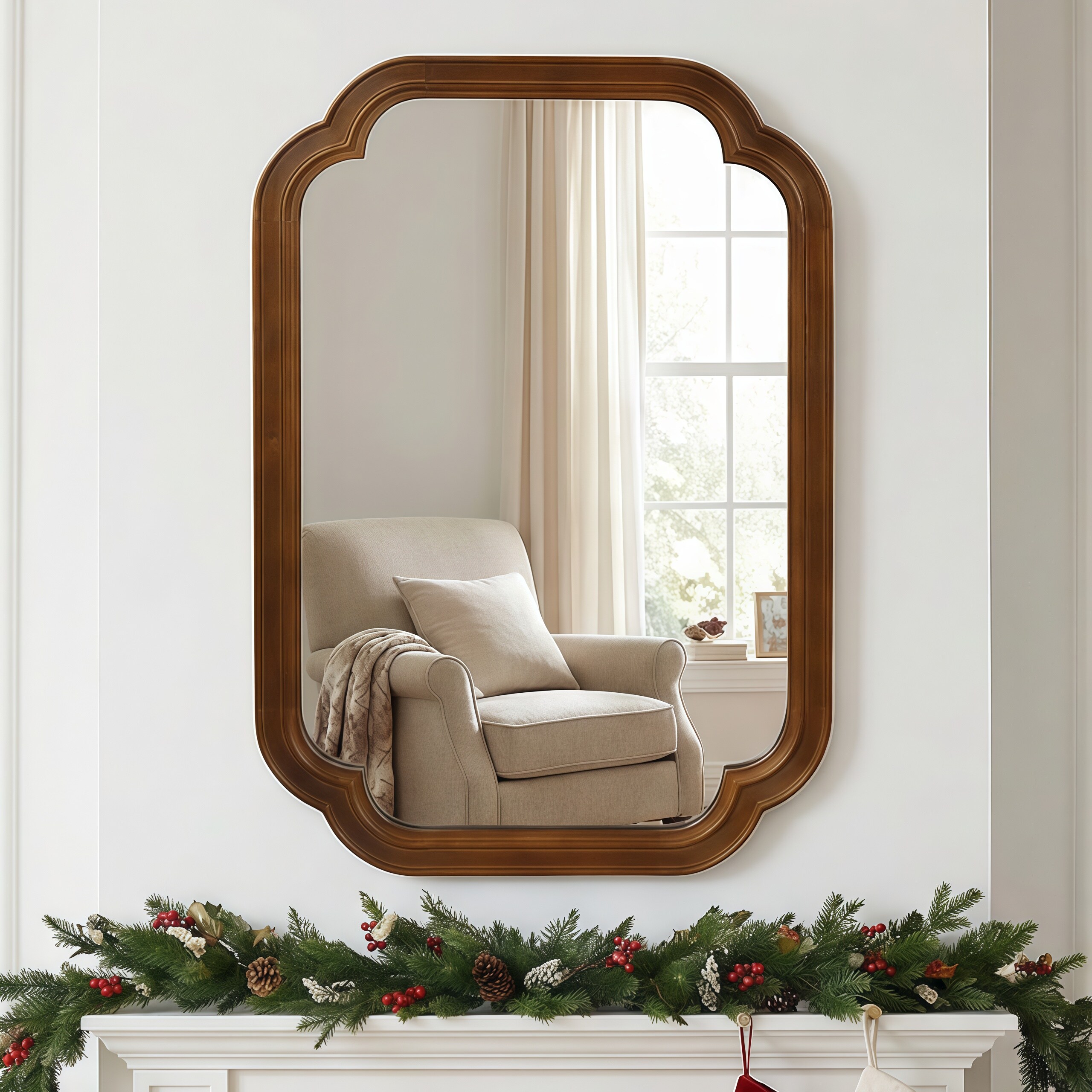 JUSHUA FL-3P455250 Framed-Bath-Mirrors - View #4