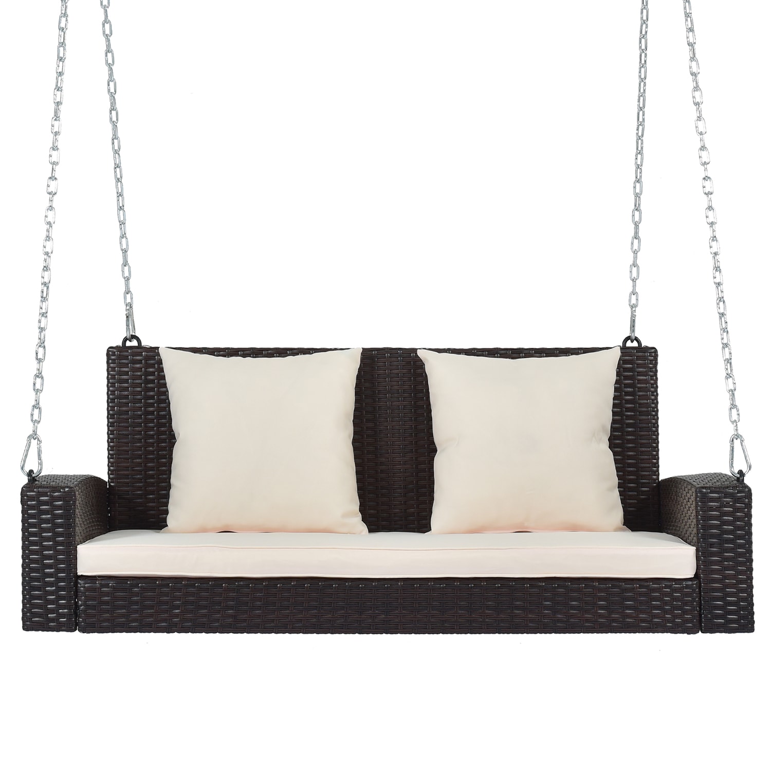 Wicker porch clearance swings lowes