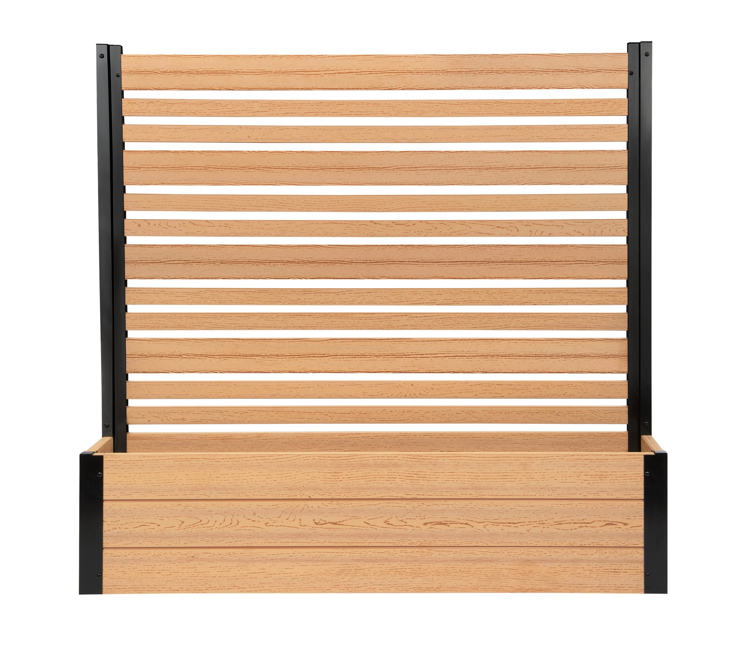 Enclo Privacy Screens EC18006 Florence Freestanding 46-in W x 44-in H Cedar Vinyl/Polyresin Outdoor Privacy Screen