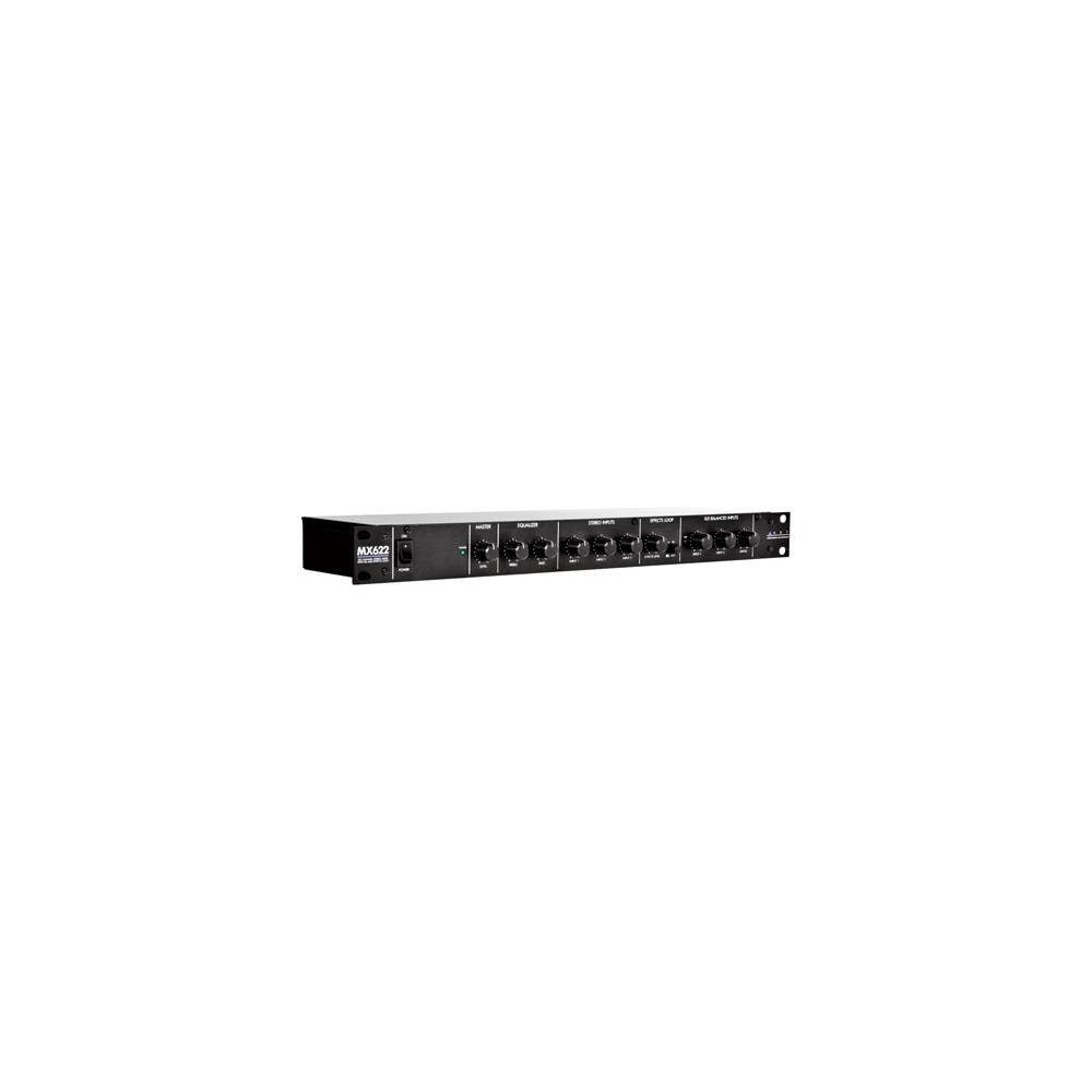  TCNCD352460 Applied Research and Technology ART-MX622 Pro Audio 6 Channel Stereo Mixer with EQ and EFX Loop