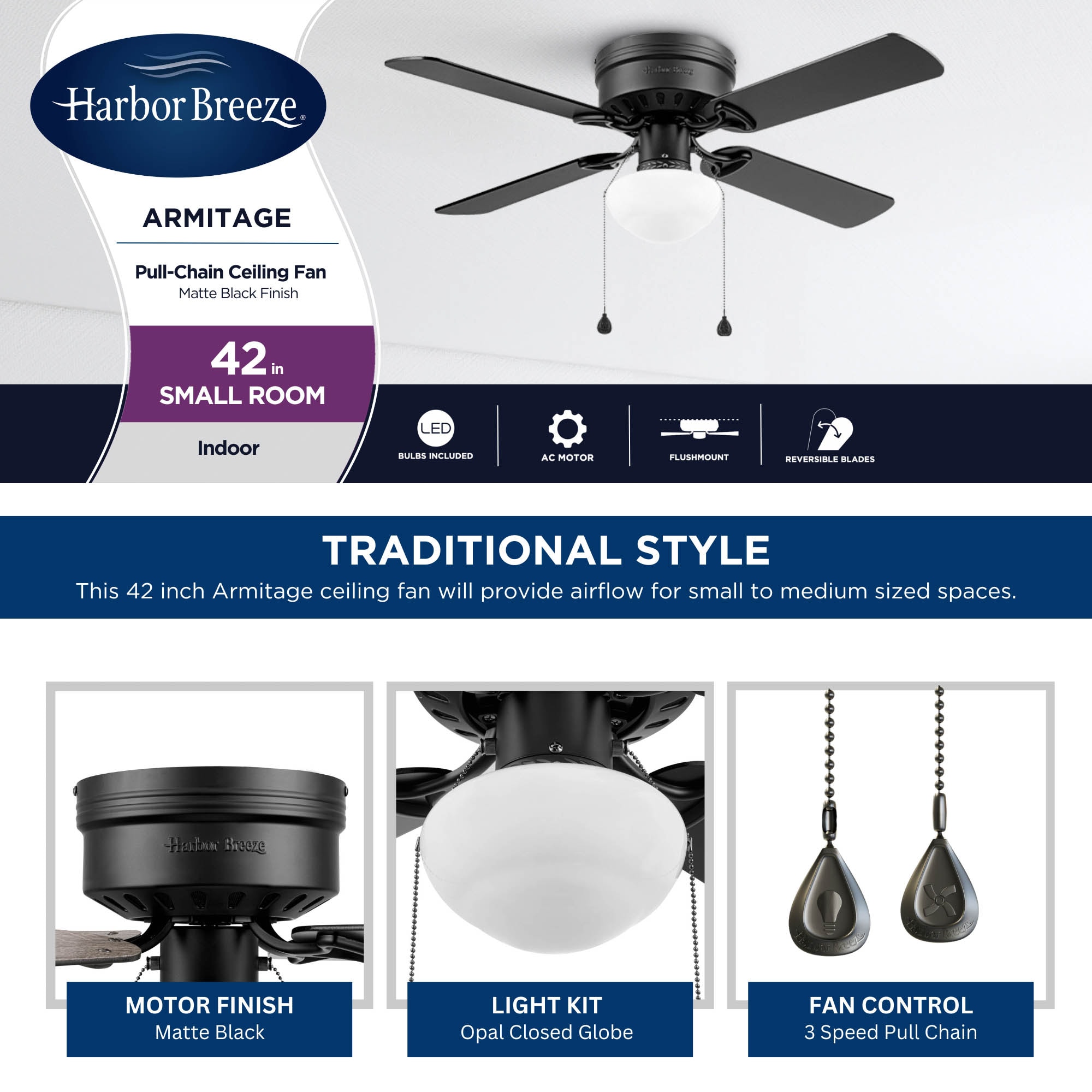 Harbor Breeze 43556 Ceiling-Fans - View #3