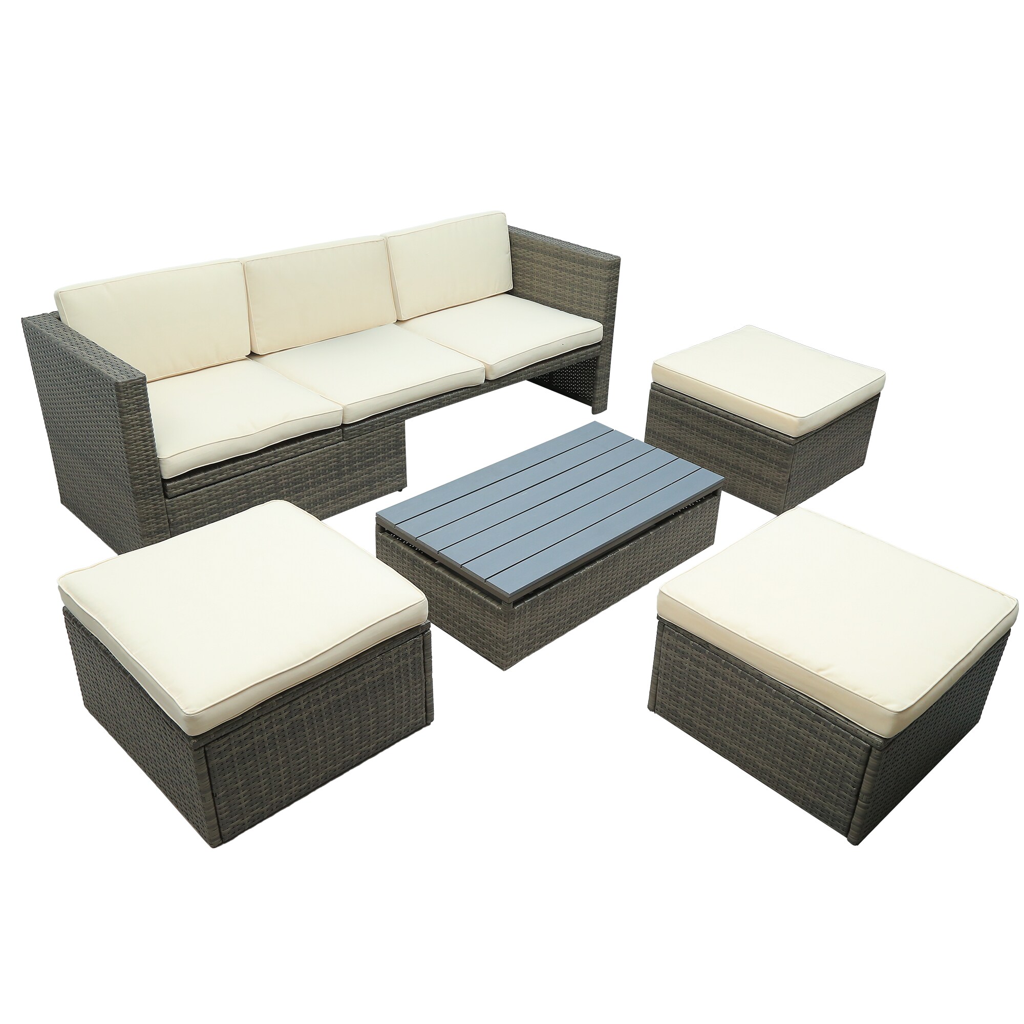 Forclover HYFC-7PD20B Patio-Conversation-Sets - View #2