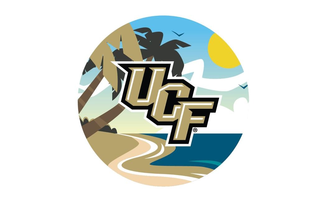 Fan Creations C1018-UCF 12-in H x 0.035-in W Sports Print