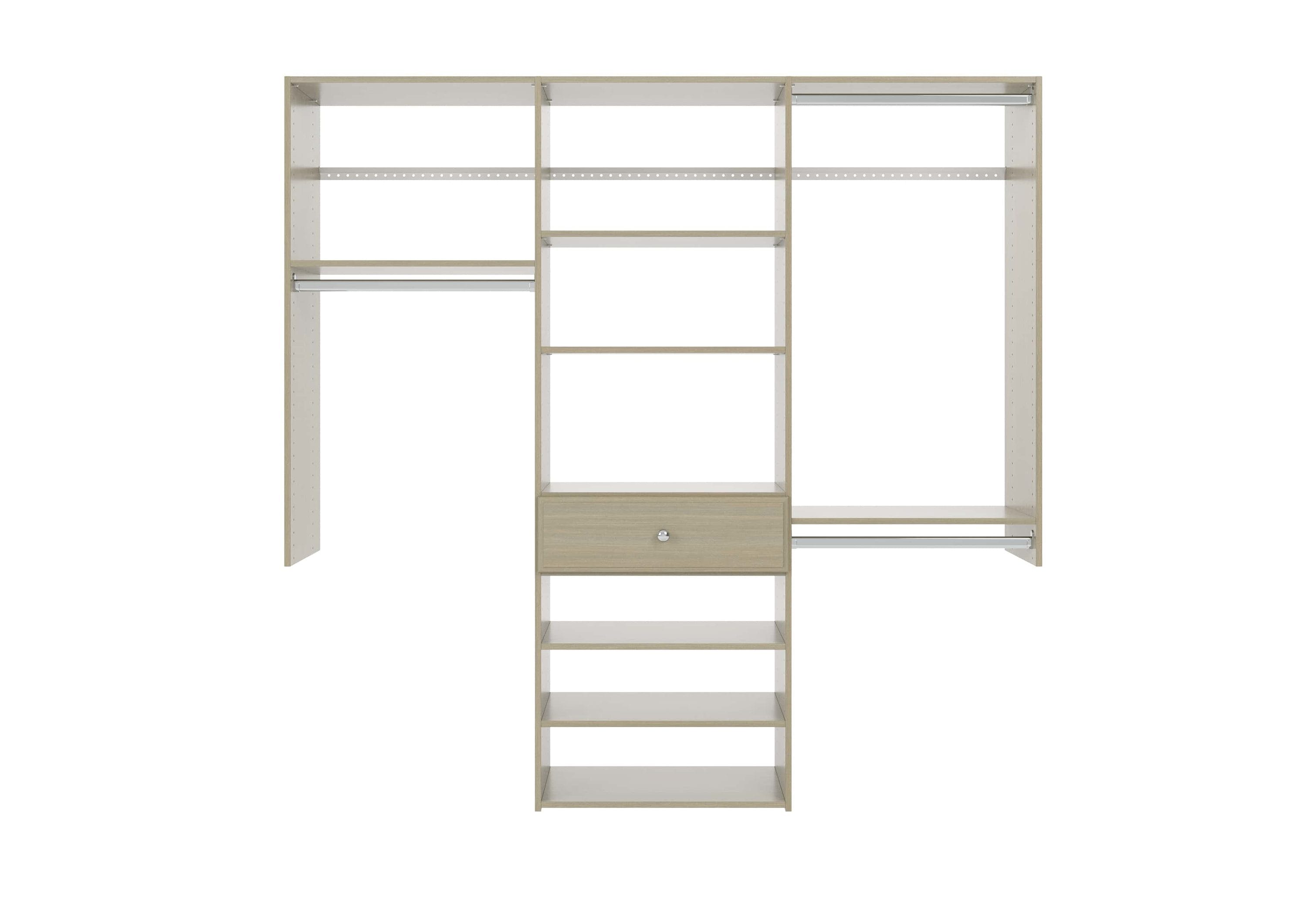 Easy Track PH57-CG Wood-Closet-Kits - View #2