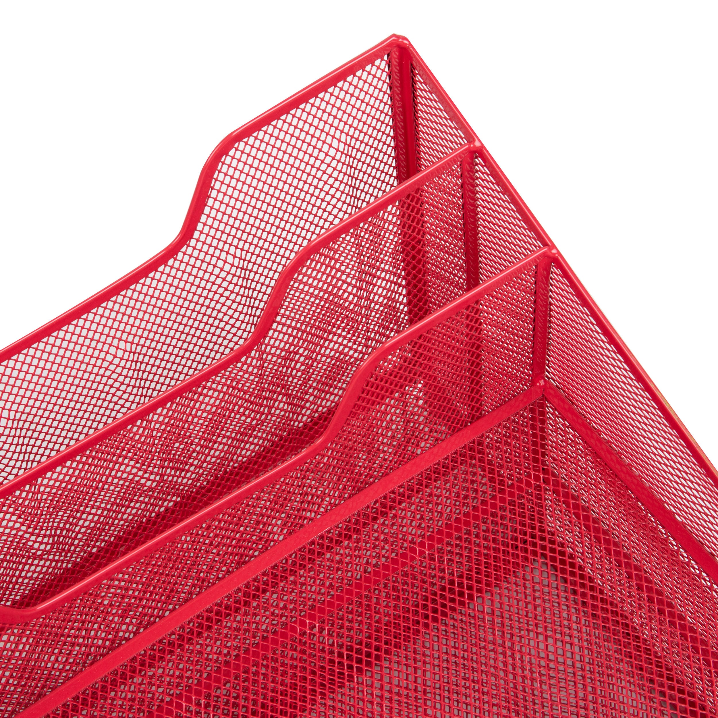 Mind Reader MESHBOX5-RED Desktop-Organizers - View #4