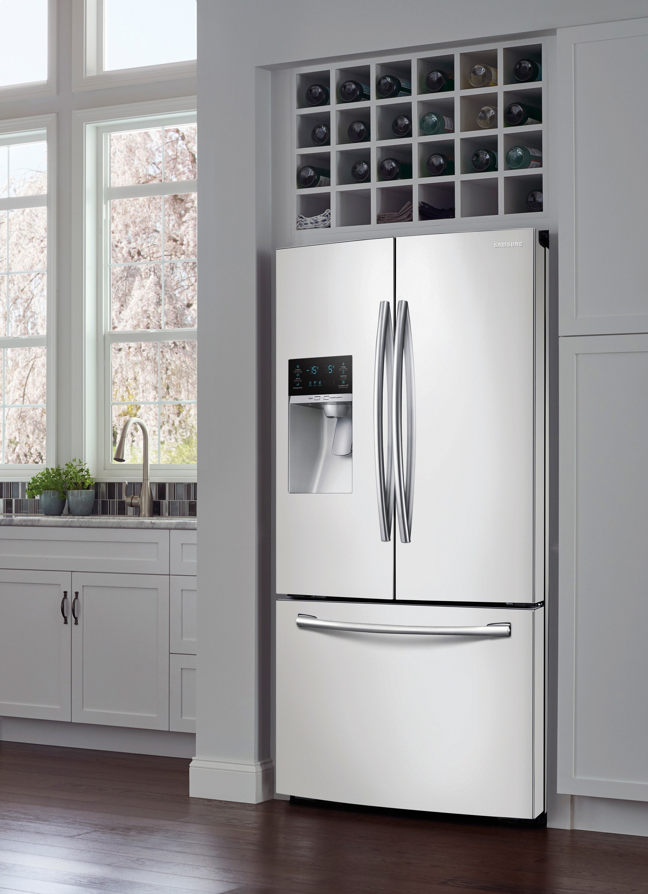 Samsung 28.07 cu ft French Door Refrigerator w/ Dual Ice Maker (Stainless  Steel) – All In Stock Today!