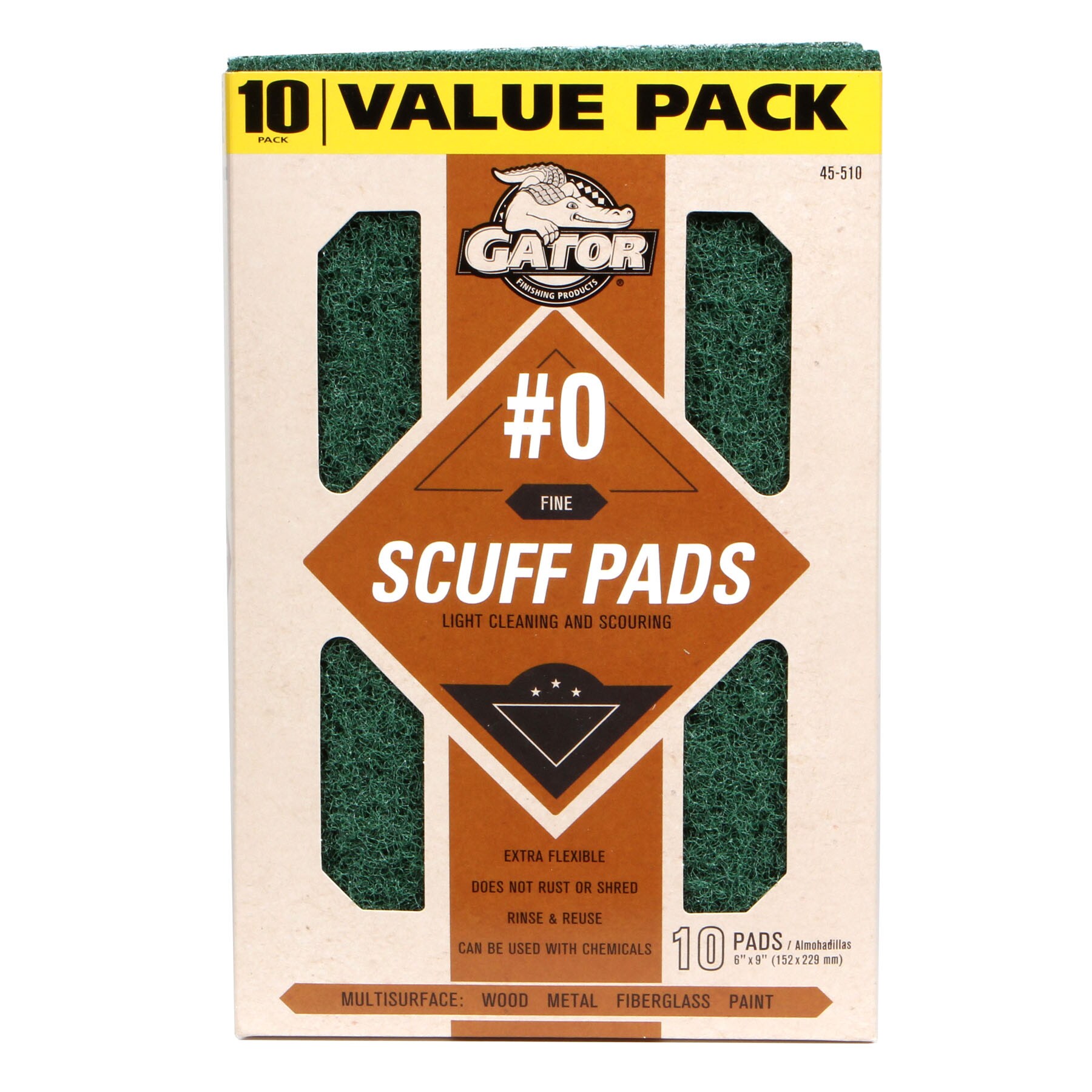 Gator Multi-Surface Cleaning & Stripping Pad, Green