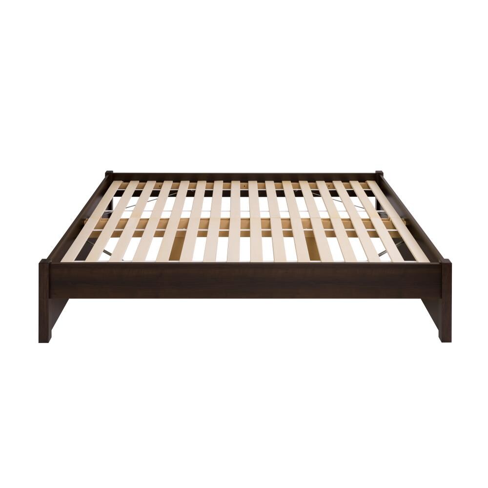 Prepac Select Espresso Queen Platform Bed in the Beds department at ...