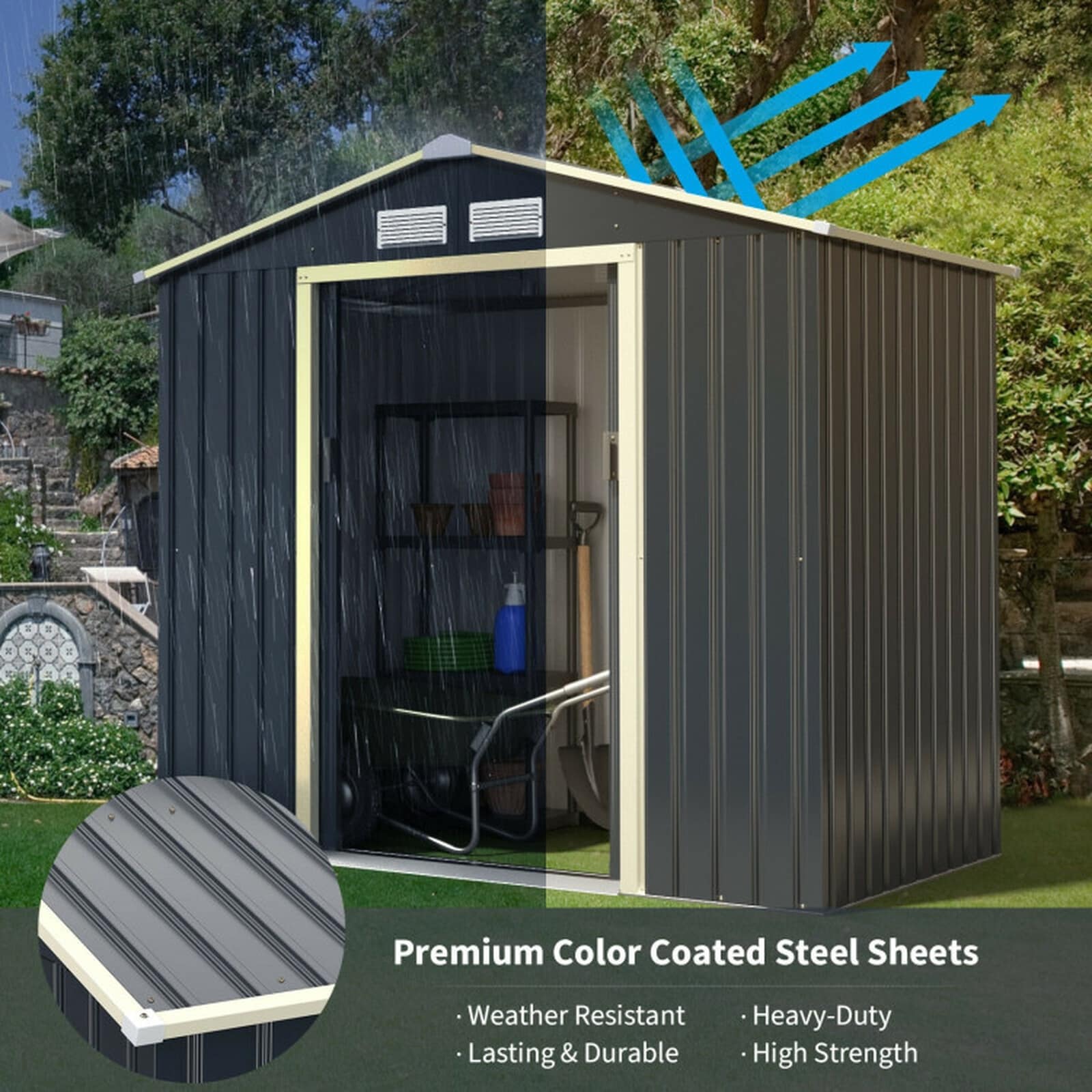 SUGIFT LW102SUGHY0543 Small-Outdoor-Storage - View #4