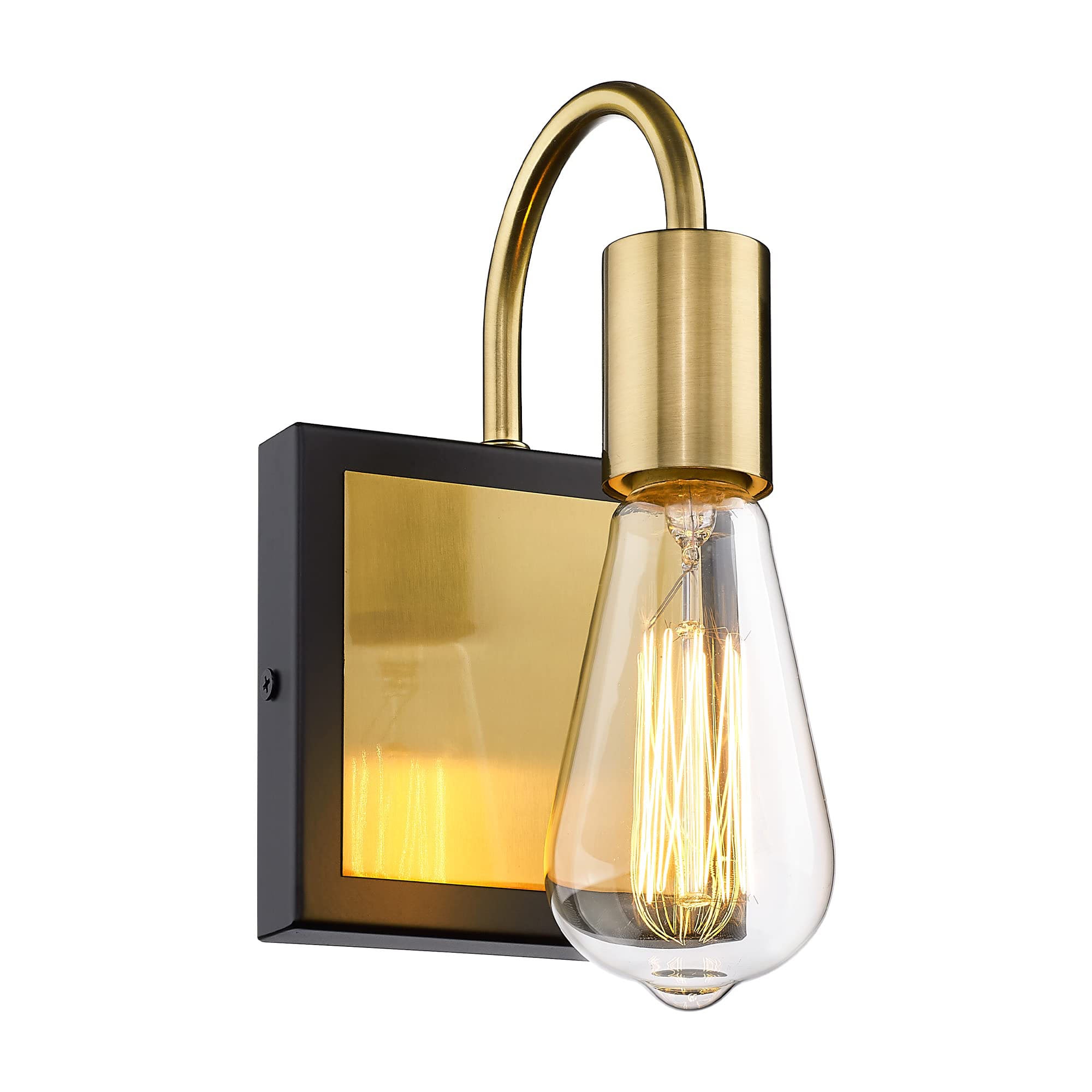 LTMATE LS5HLT69B BG JAZAVA 4.7-in 1 -Light Matte Black Modern/contemporary Vanity light