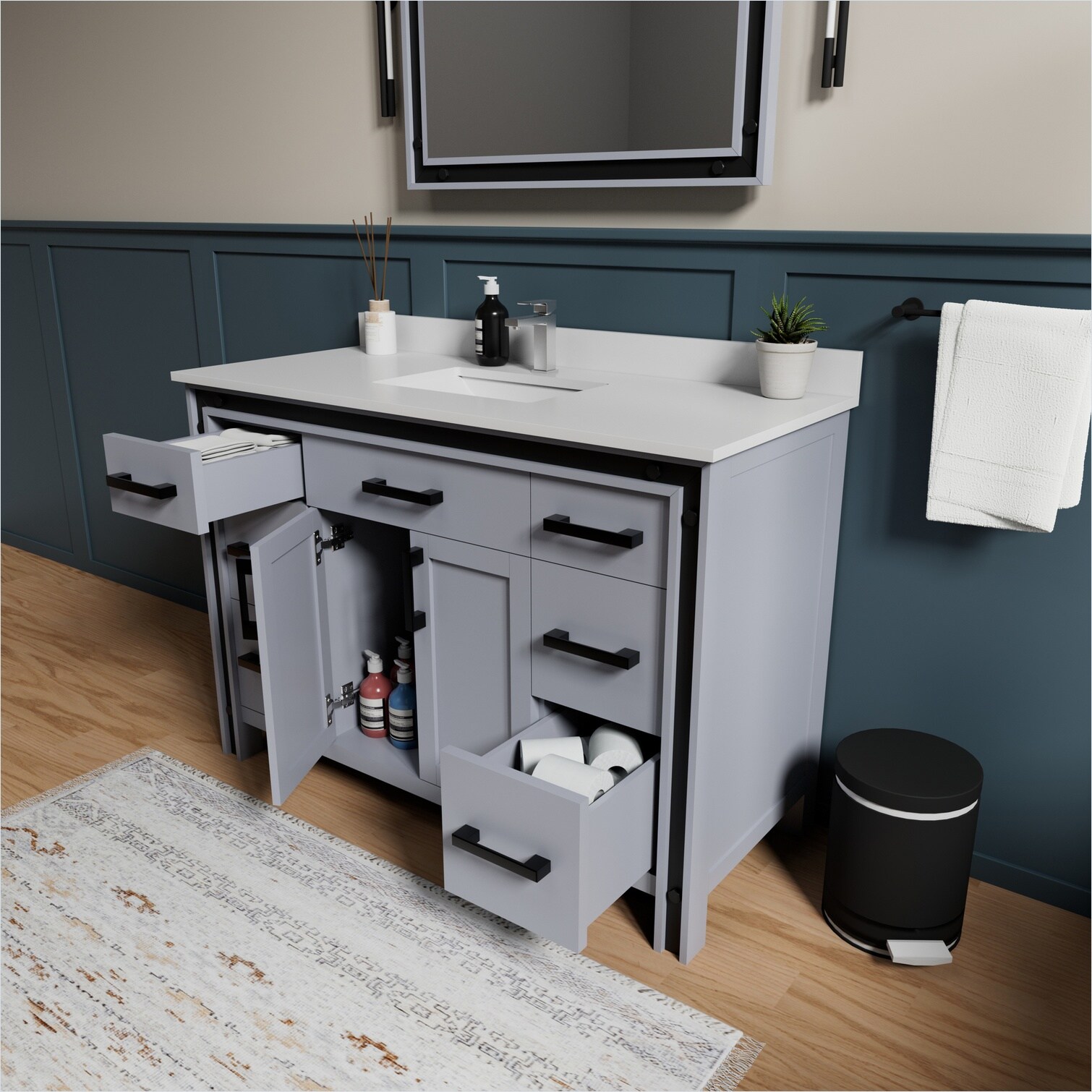 SunJet 41L6JDO57TYH Bath-Vanity-Combo - View #6