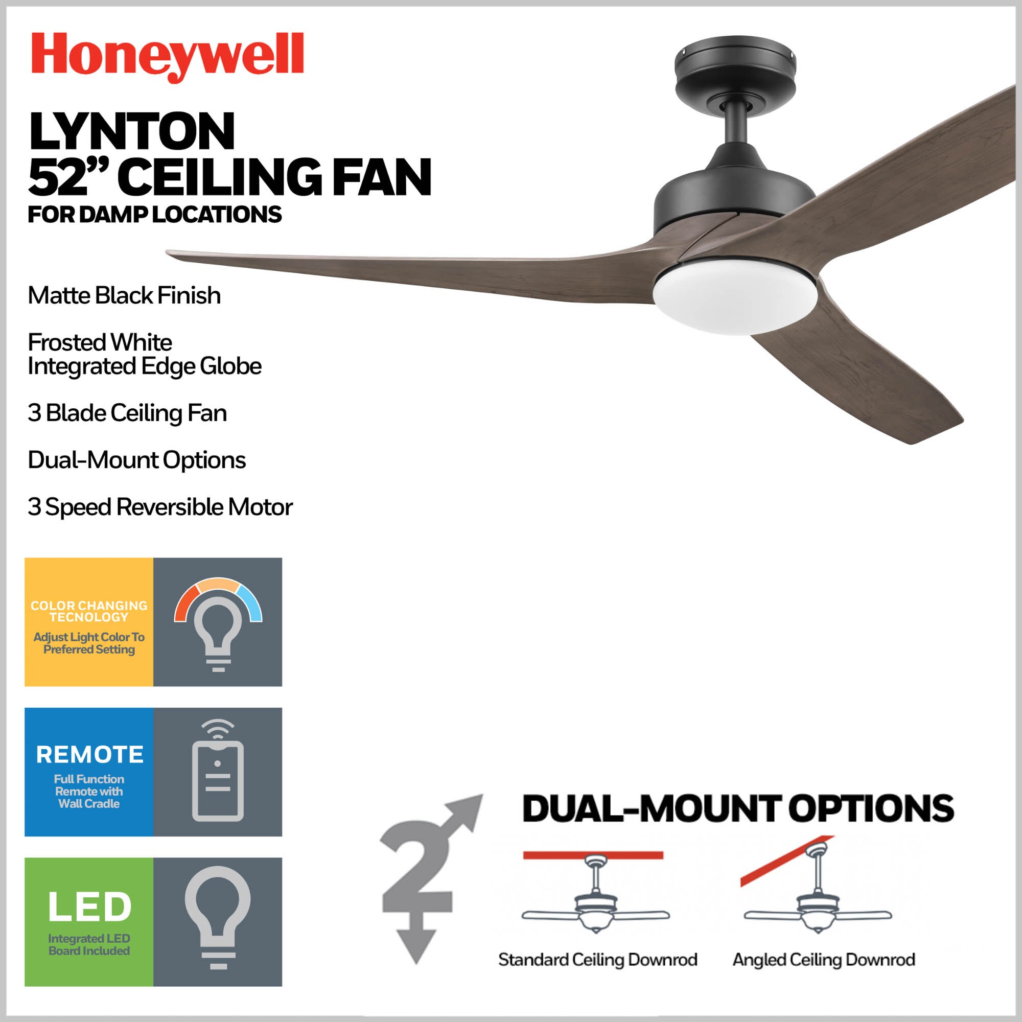 Honeywell 51853-26 Ceiling-Fans - View #3