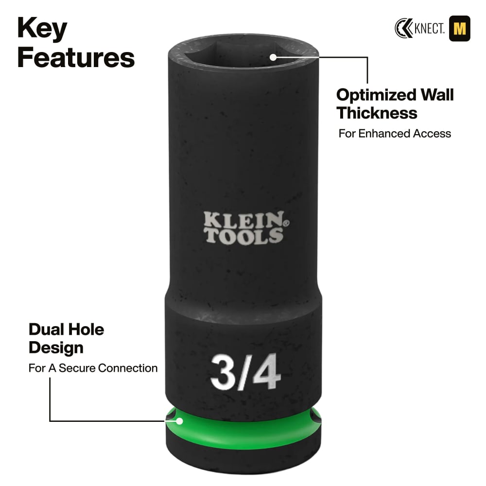 Klein Tools 65123HD Socket-Sets - View #5