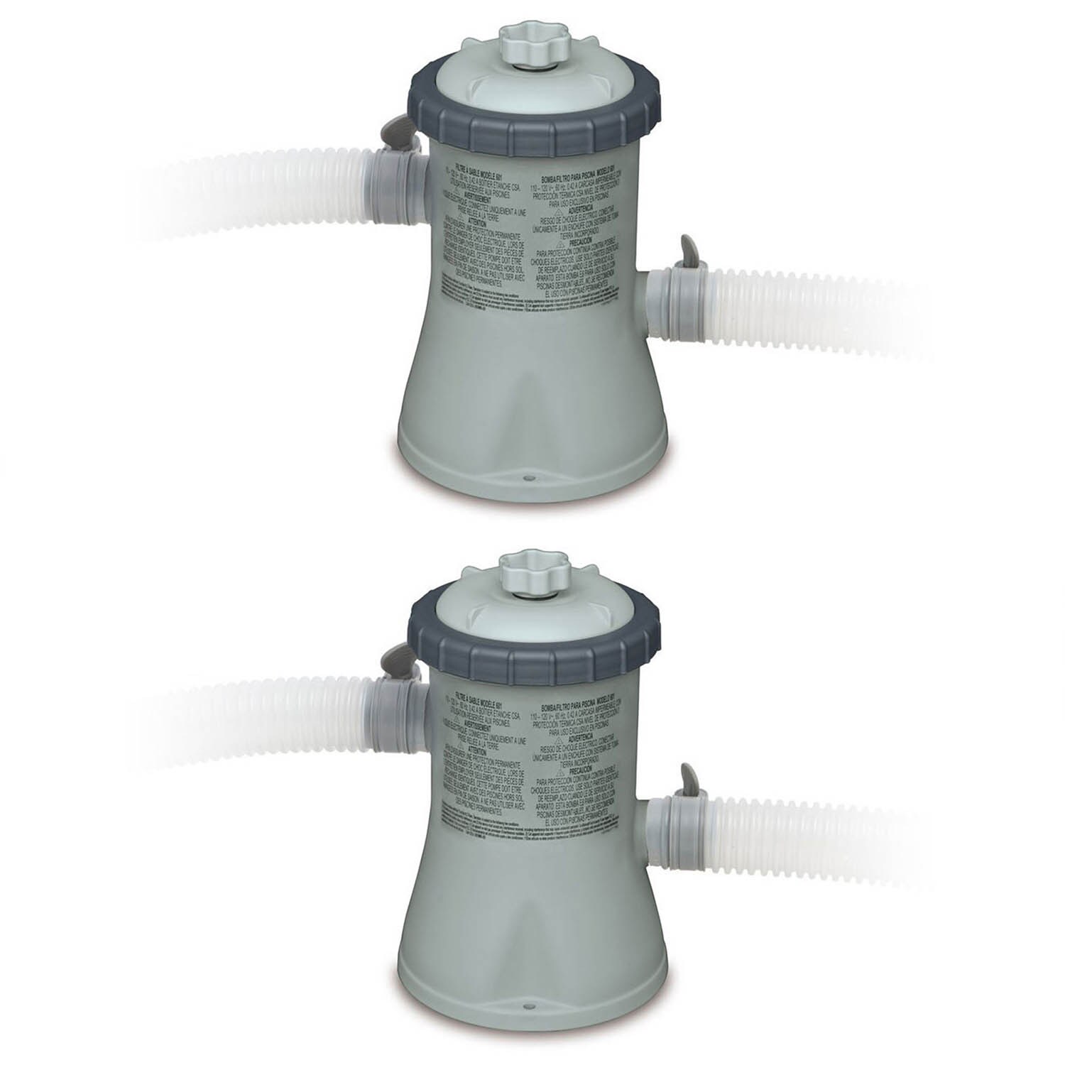 Intex 109809 2-Pack 2 x 28601EG 50-sq ft Polyester Cartridge Filter