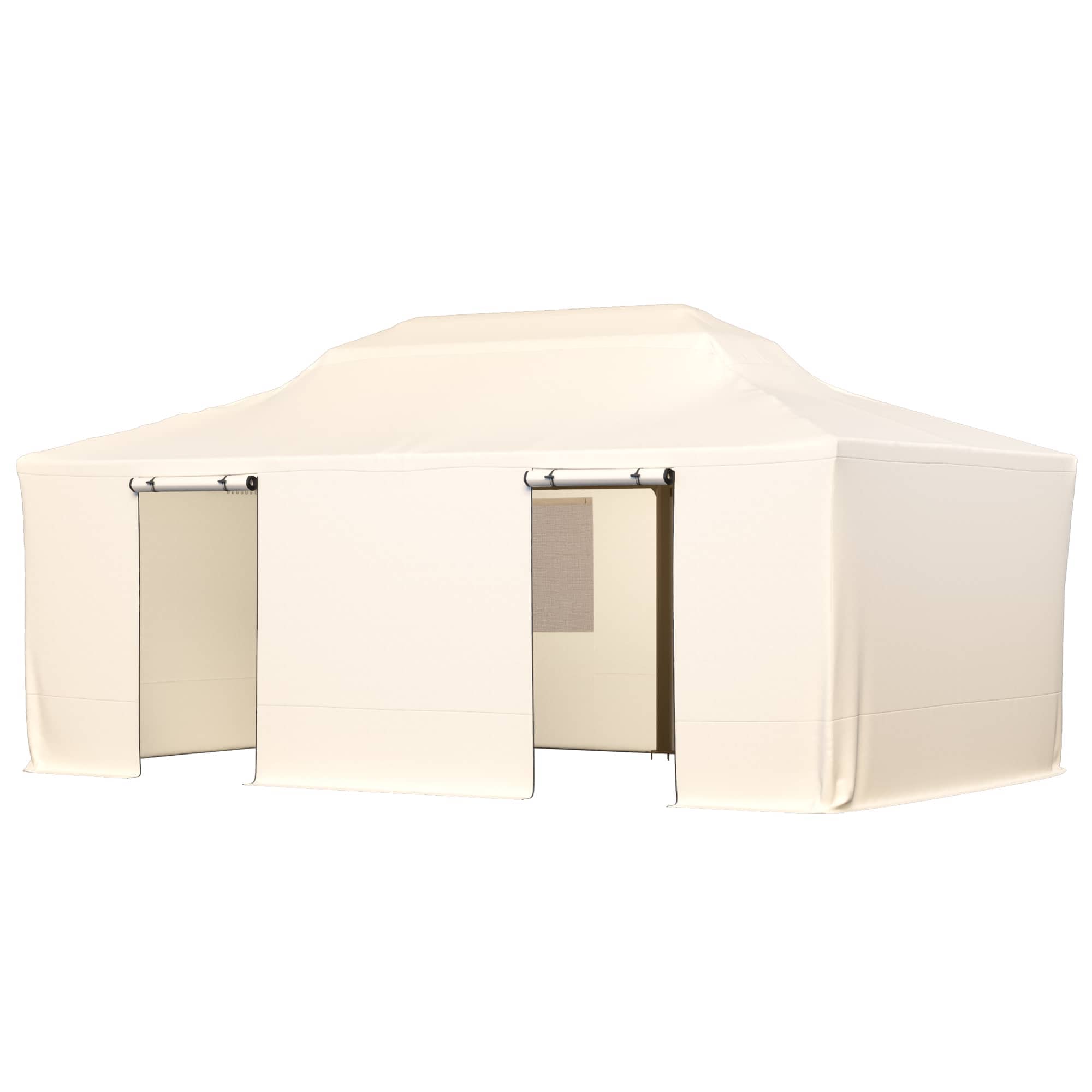 U-HOMY Winter Gazebo Cover Panels for 12x20 Gazebos with 300D Oxford Fabric #XW-332BG-GC