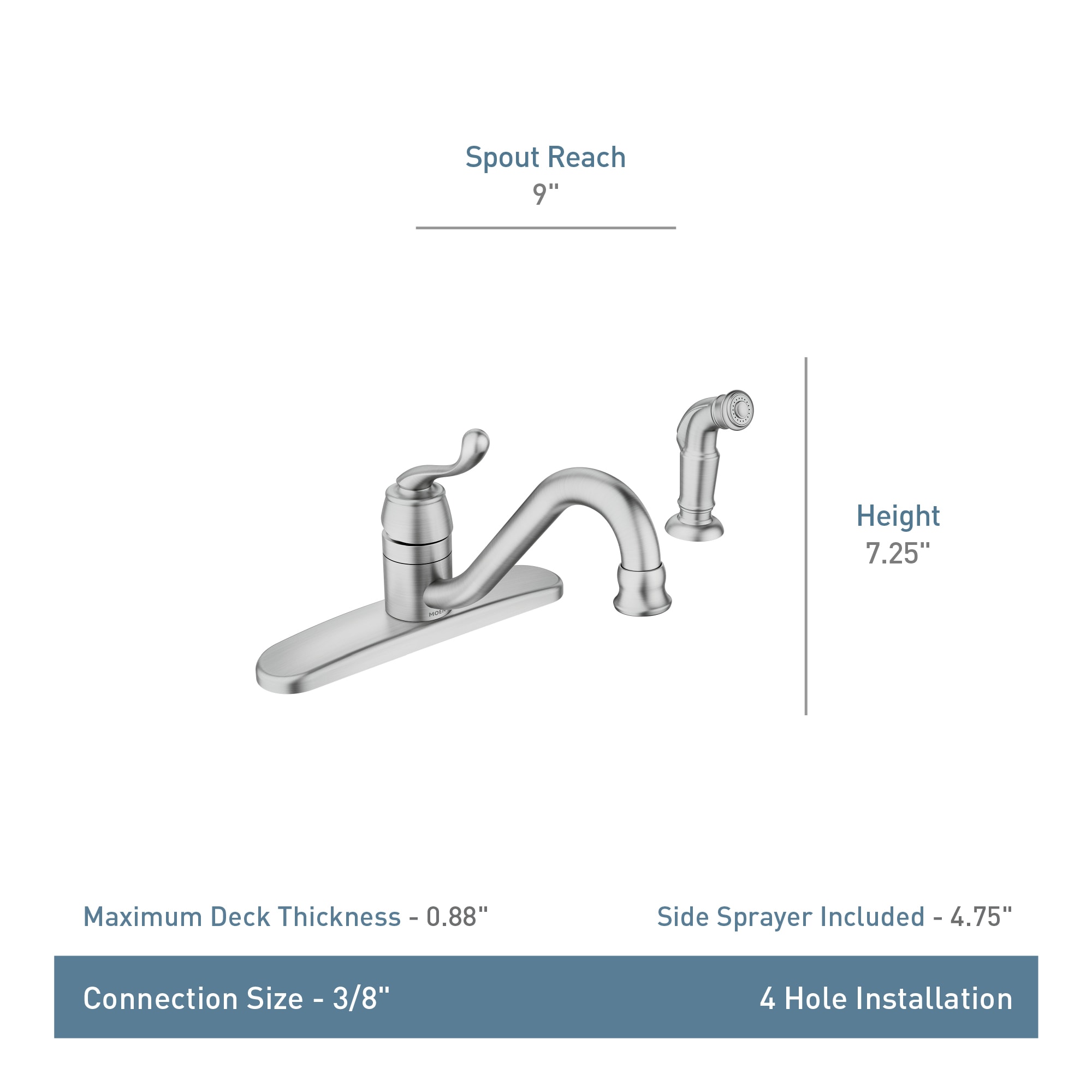 Moen CA87520SRS Kitchen-Faucets - View #4
