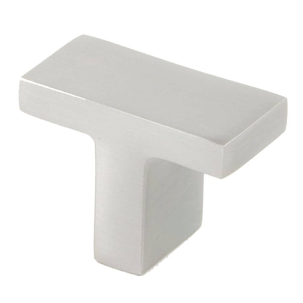 Rusticware 919SN Satin Nickel Rectangular Modern Cabinet Knob