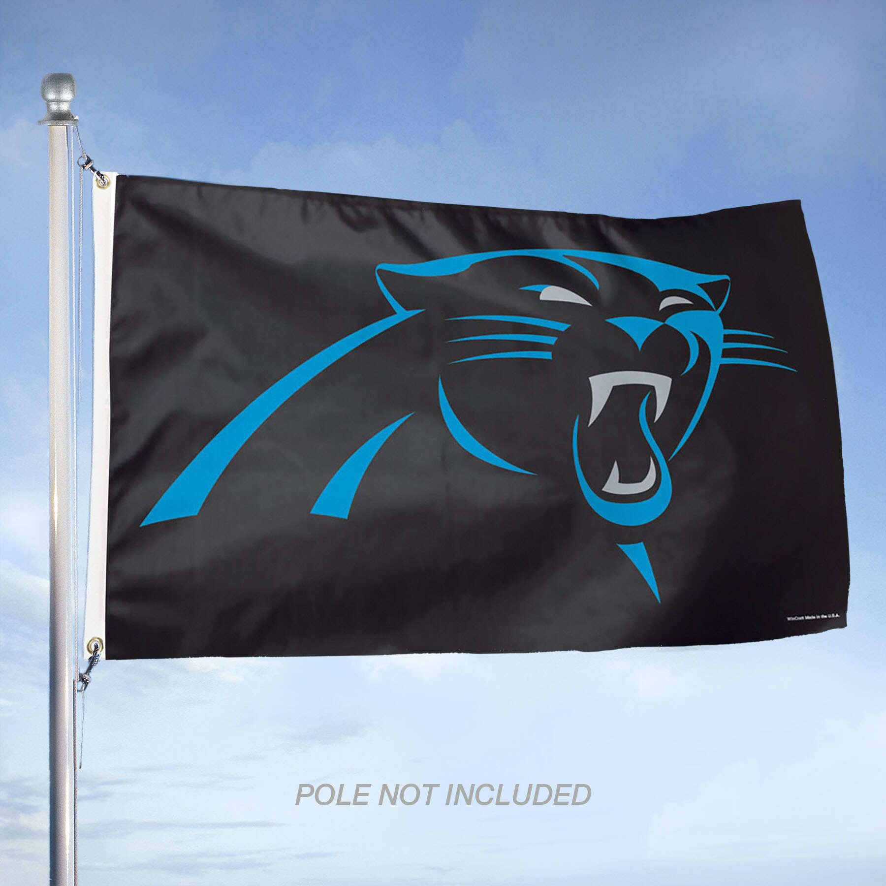 WinCraft Carolina Panthers Two Sided House Flag