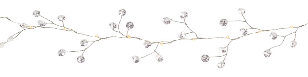 Melrose International 73593DS Indoor 2-ft Sequin Garland