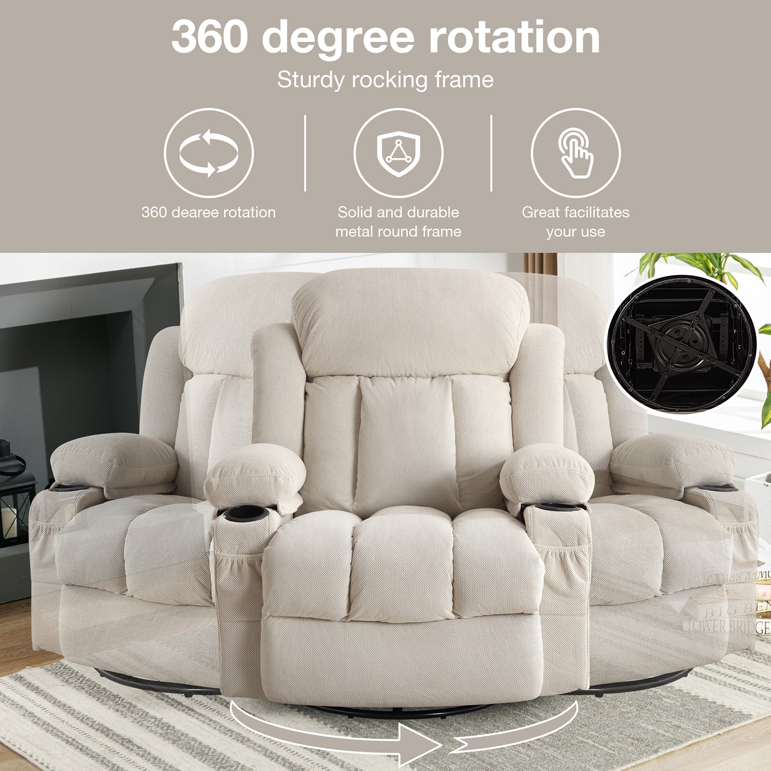 GZMR GM-W1525 recliners - View #3