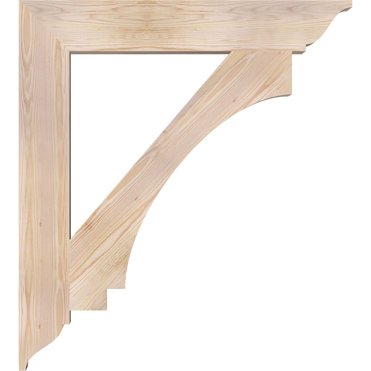 Ekena Millwork BKT06X36X40IMP01SDF Exterior-Brackets-Braces - View #3