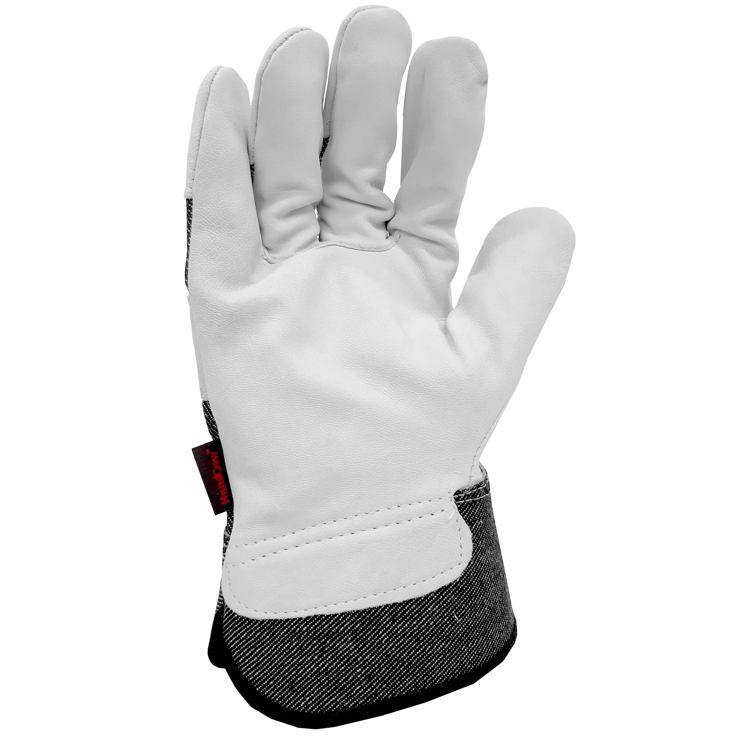 Kupo Ku-Hand Goatskin Grip Gloves, Large, Black