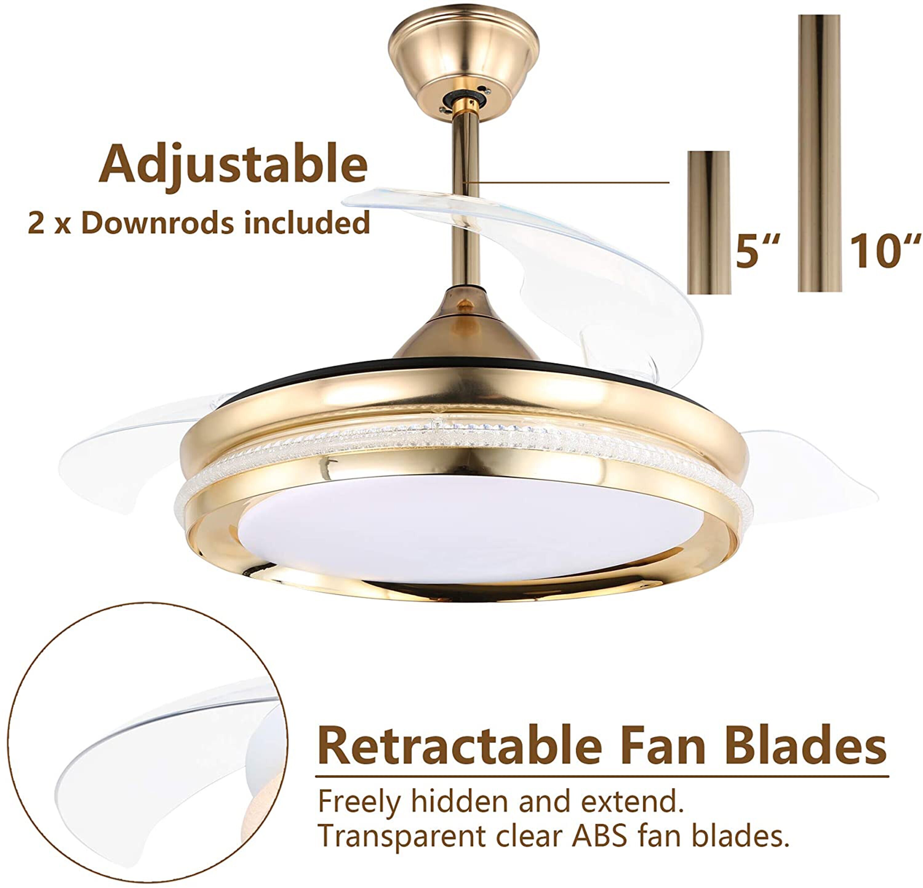 Oaks Decor BD4251-G Ceiling-Fans - View #6