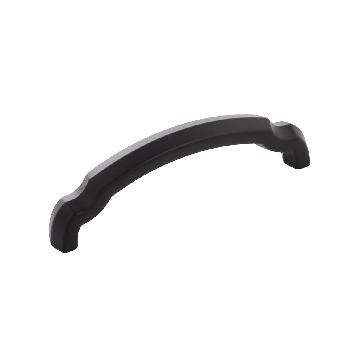 Hickory Hardware H077863MB-10B Veranda 3-3/4-in , 96mm Center to Center Matte Black Arch Handle 10 -Pack